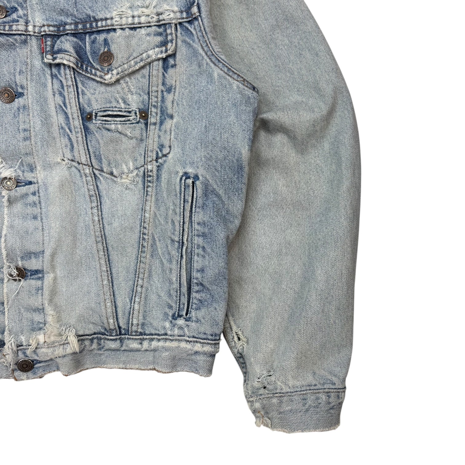 Vintage Levi’s Denim Button Up Jacket Light Wash
