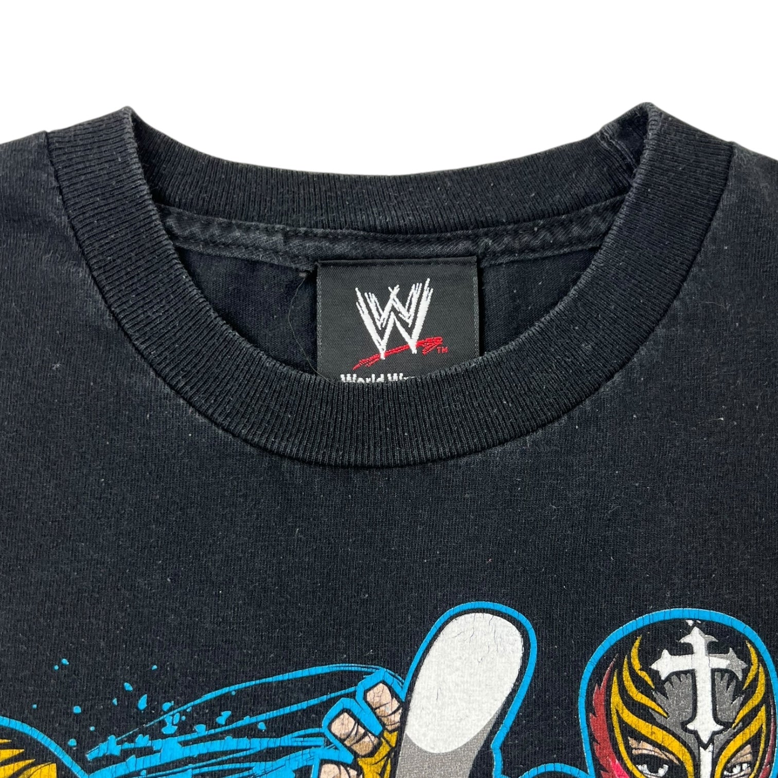 Vintage WWE Caricature T-Shirt Black