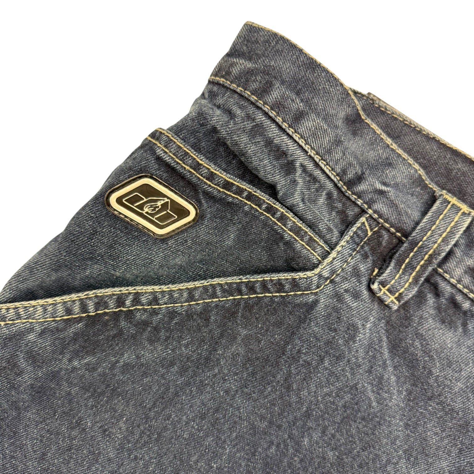 Vintage Y2K Johnny Blaze Denim Pants Dark Wash