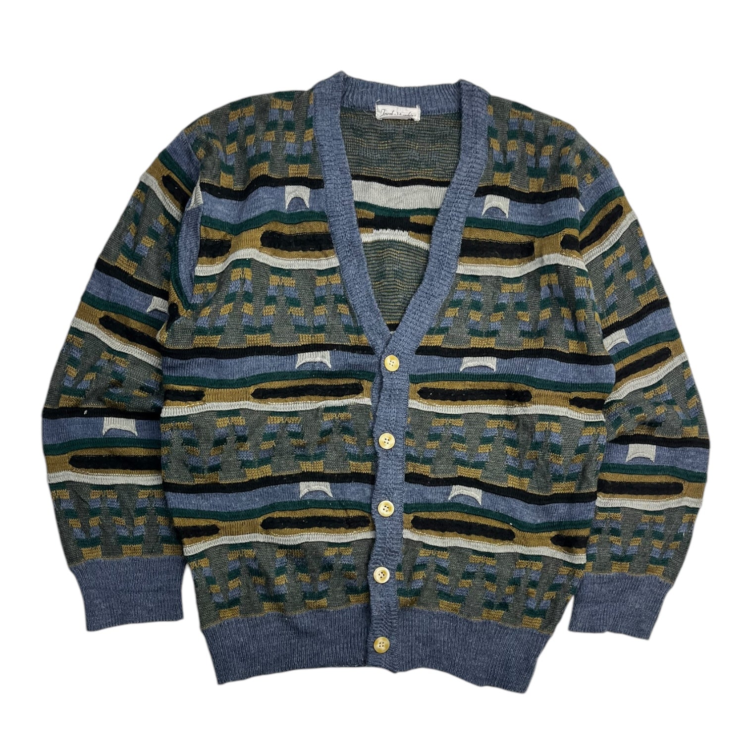 Vintage Joseph Myerchin Cardigan 3D Knit