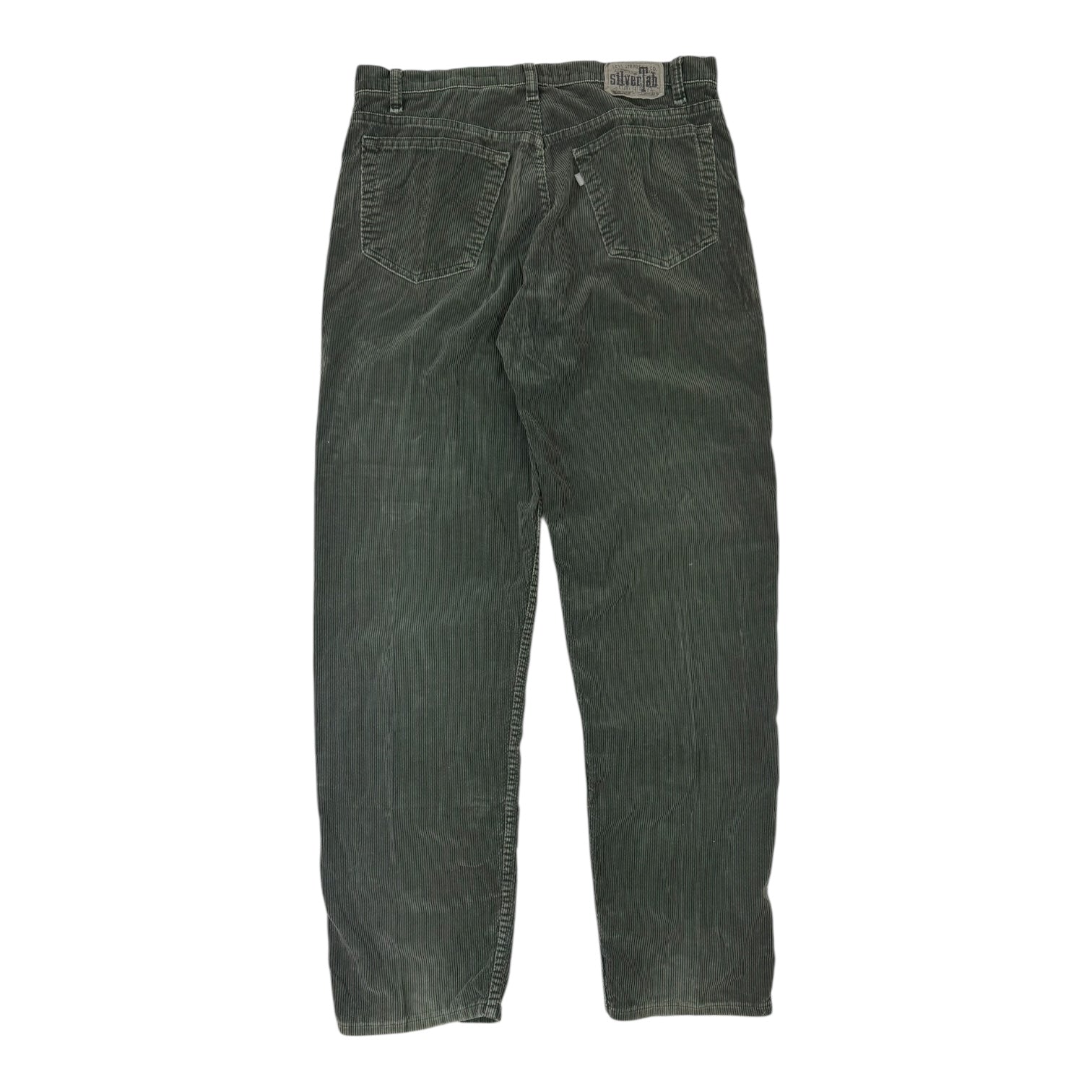 Vintage Levi Silver Tab Corduroy Pants Green