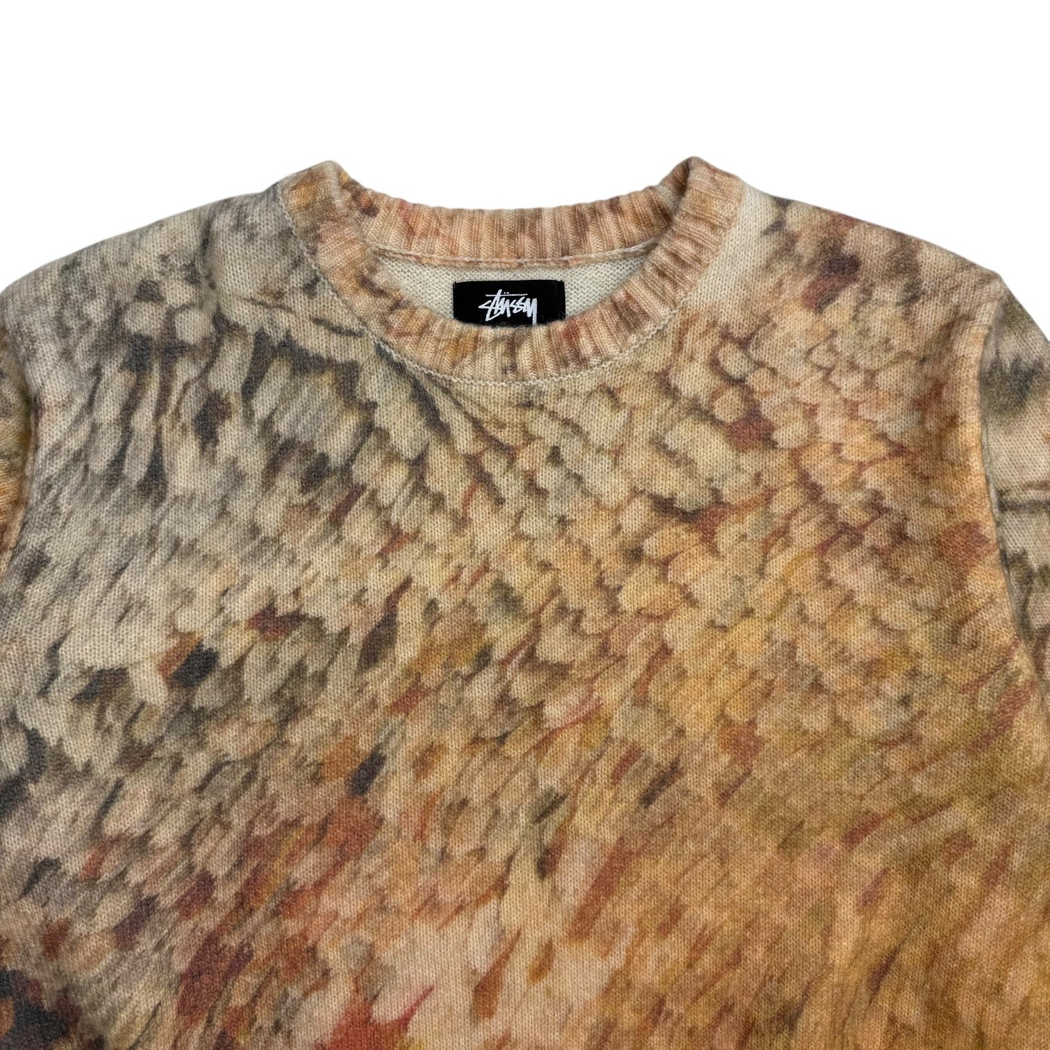 Stussy Wings Print Knit Sweater