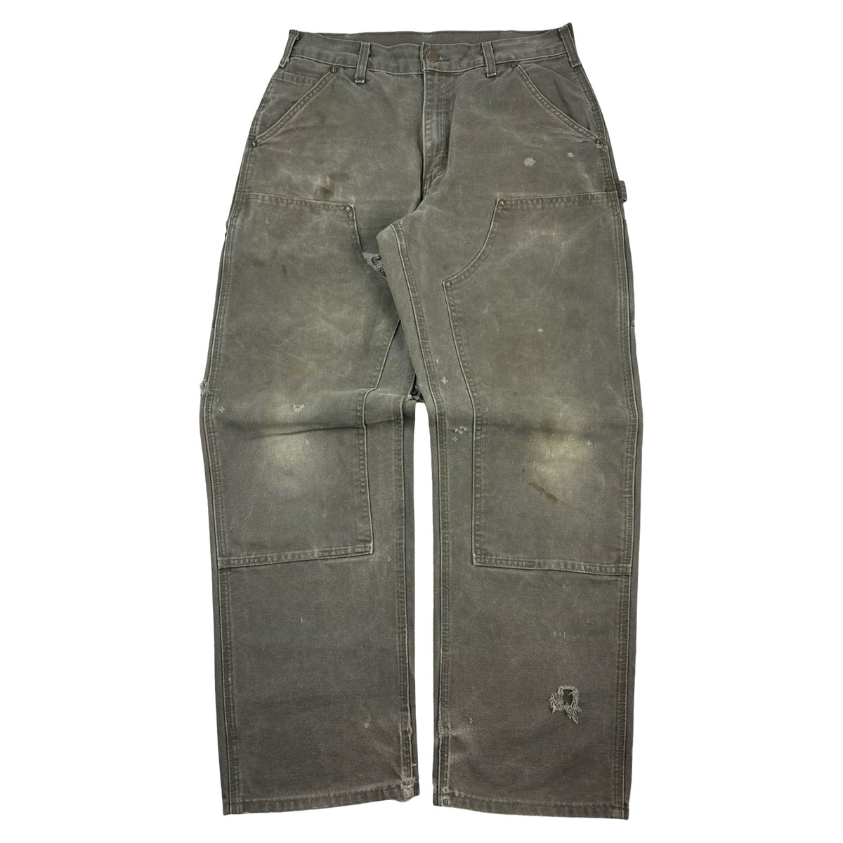 Vintage Carhartt Carpenter Double Knee Pant Moss Green