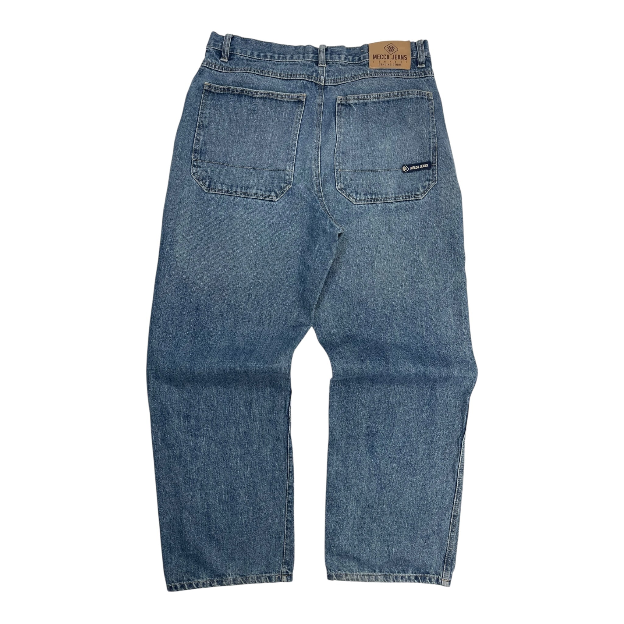 Vintage Y2K Mecca Baggy Blue Jeans