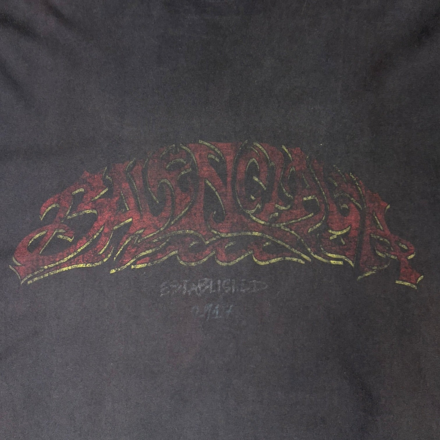 Balenciaga Offshore Tee Black