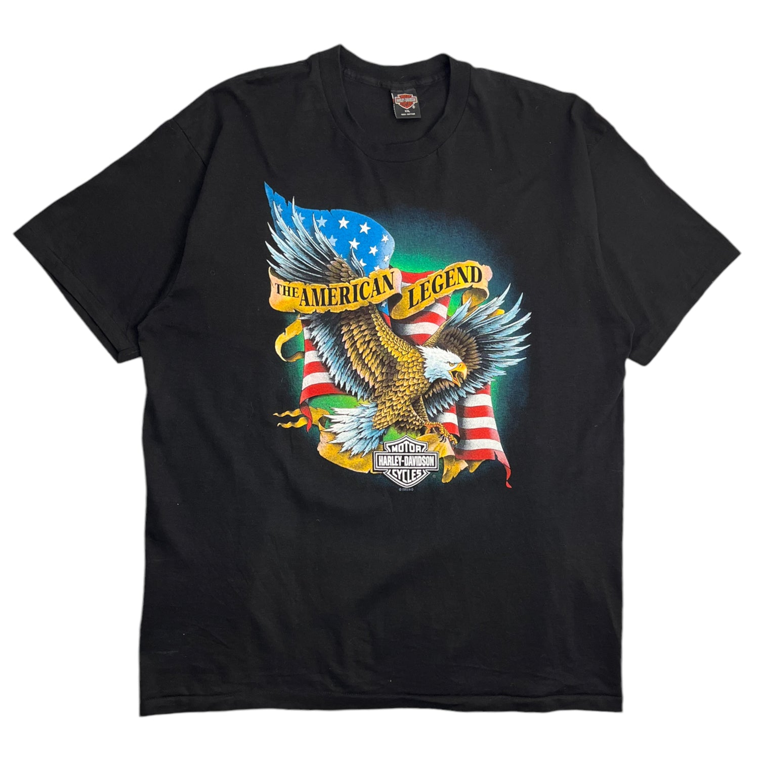 1995 Missoula Harley Davidson American Eagle T-Shirt