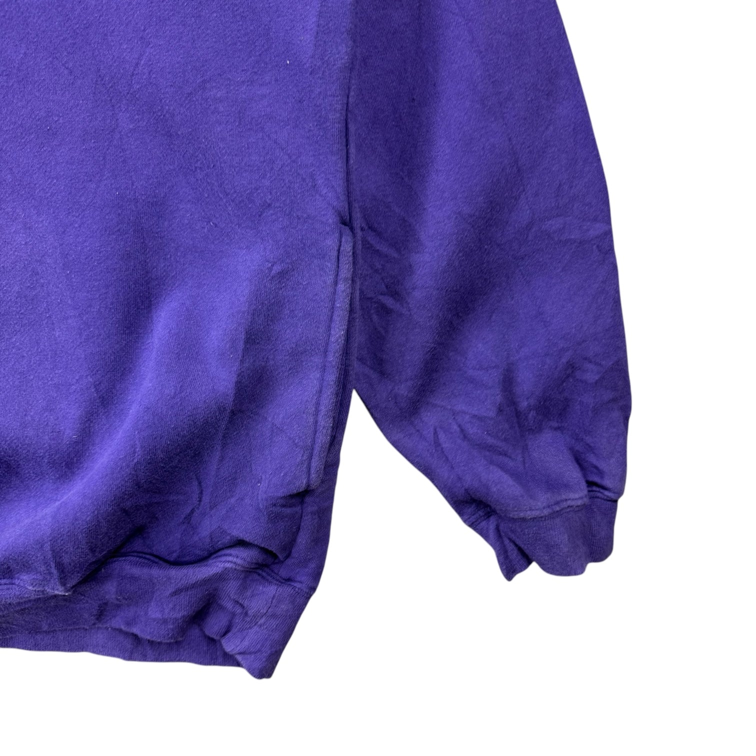 Vintage Minnesota Vikings Quarter Zip Sweater Purple