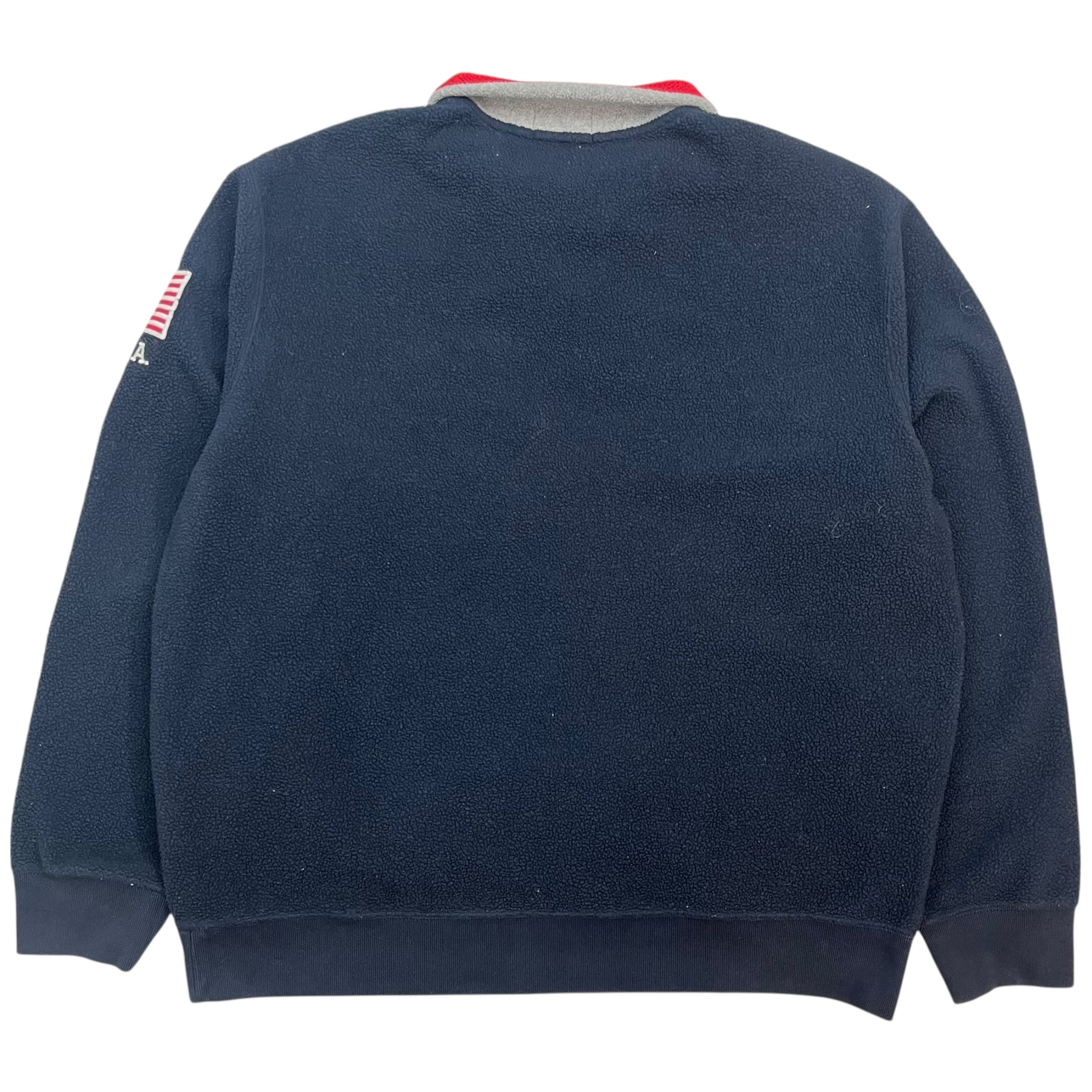 Vintage Polo Ralph Lauren Quarter Zip Navy Blue