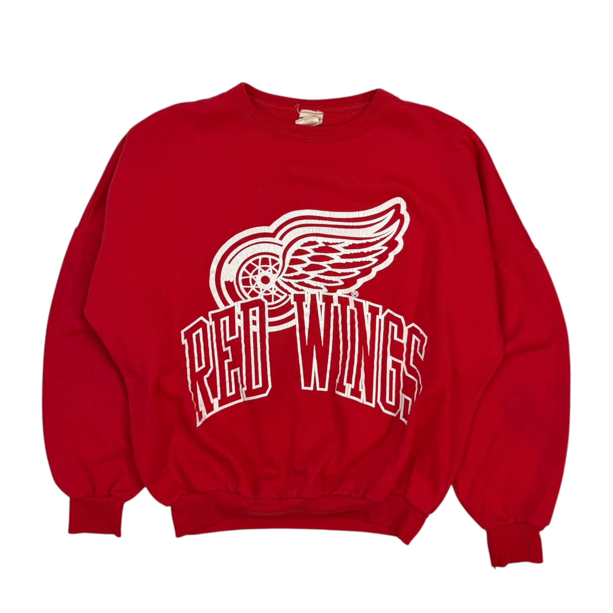 Vintage Detroit Red Wings Crewneck Red