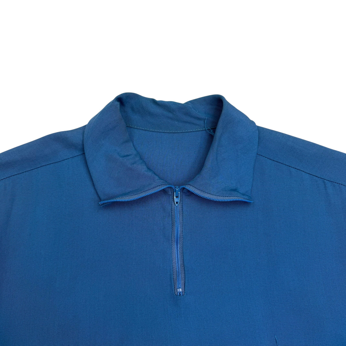 True Vintage Taber Eagles Quarter Zip Shirt Blue