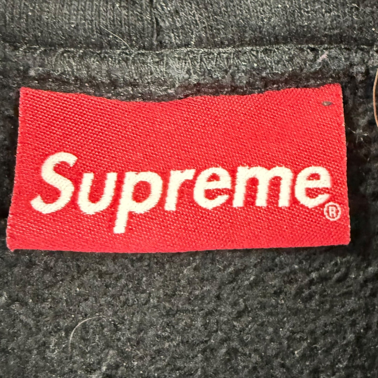 Supreme Patches Spiral Hoodie Black
