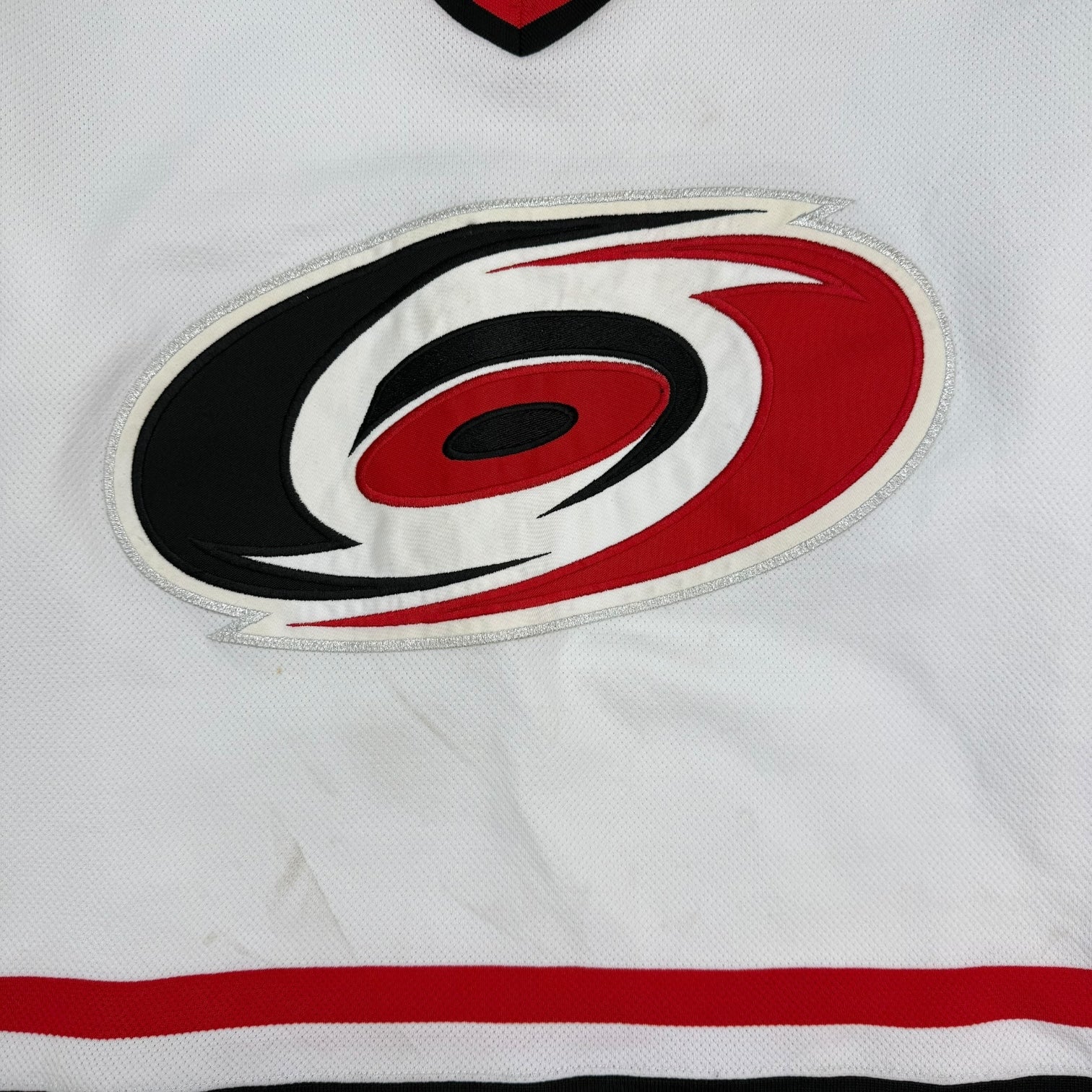 Vintage Pro Player Carolina Hurricanes Away Jersey White/Red