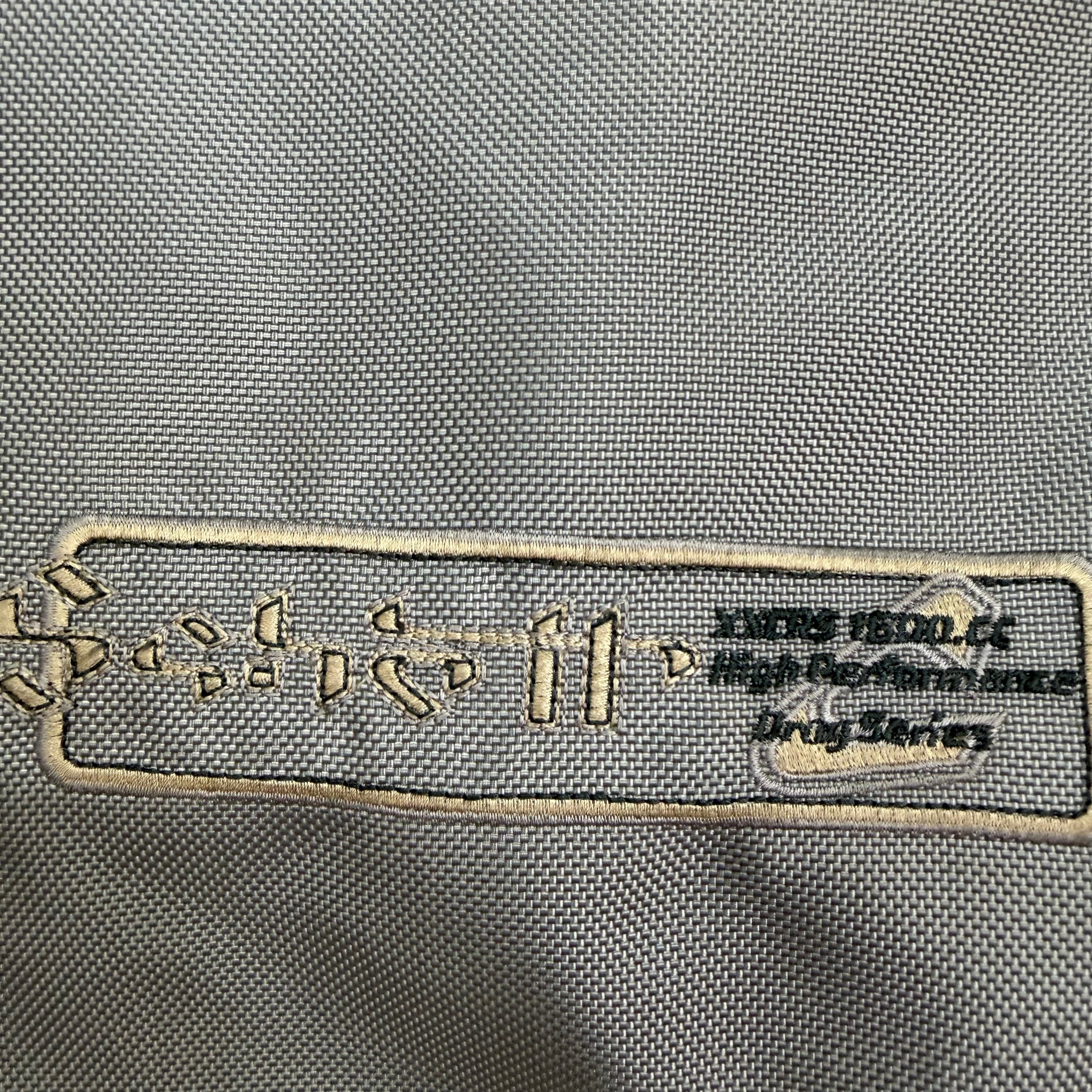 Vintage Schott NYC Leather Racing Jacket Grey