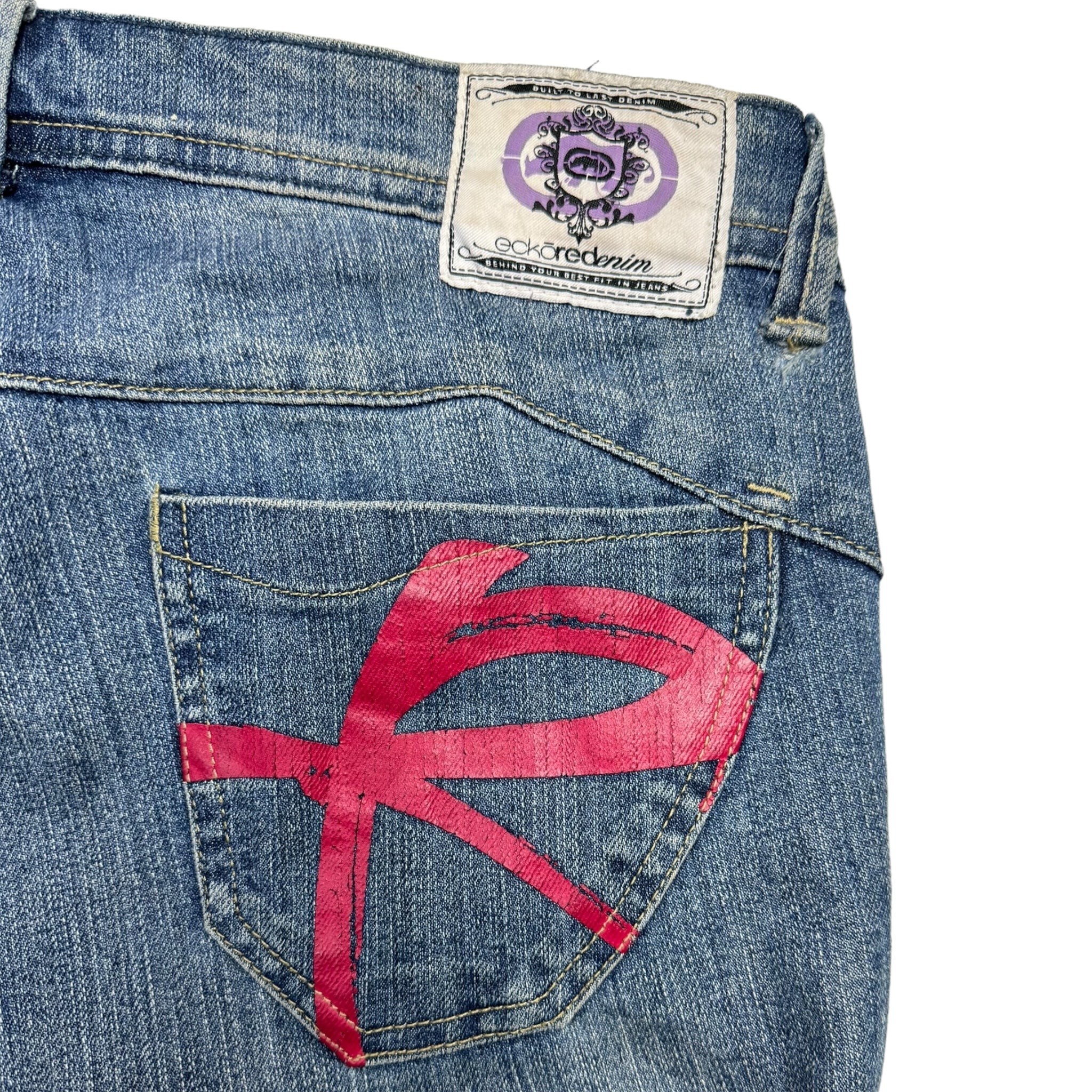 Vintage Y2K Ecko Graphic Womens Denim Jeans