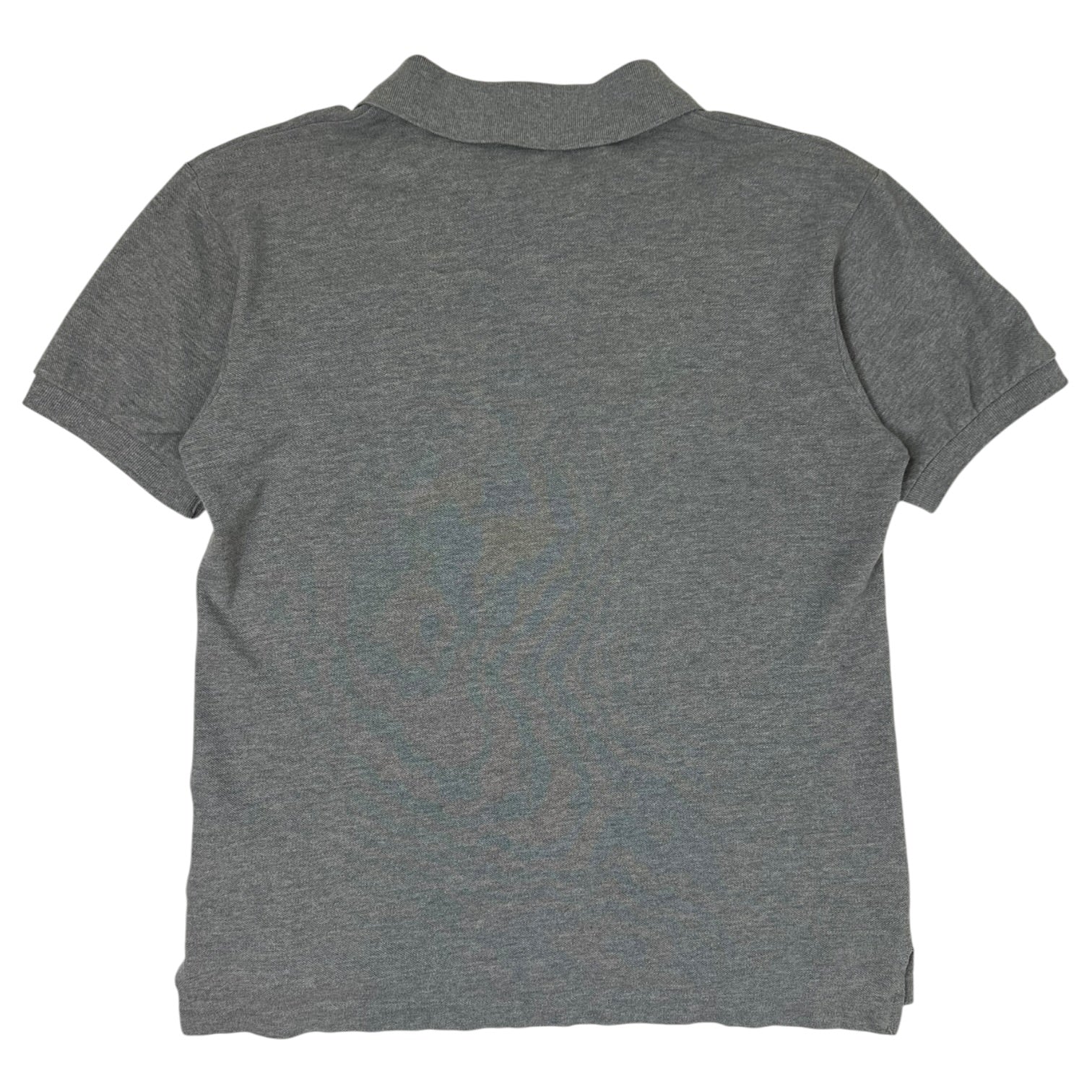 Comme Des Garçon PLAY Polo T-Shirt Grey