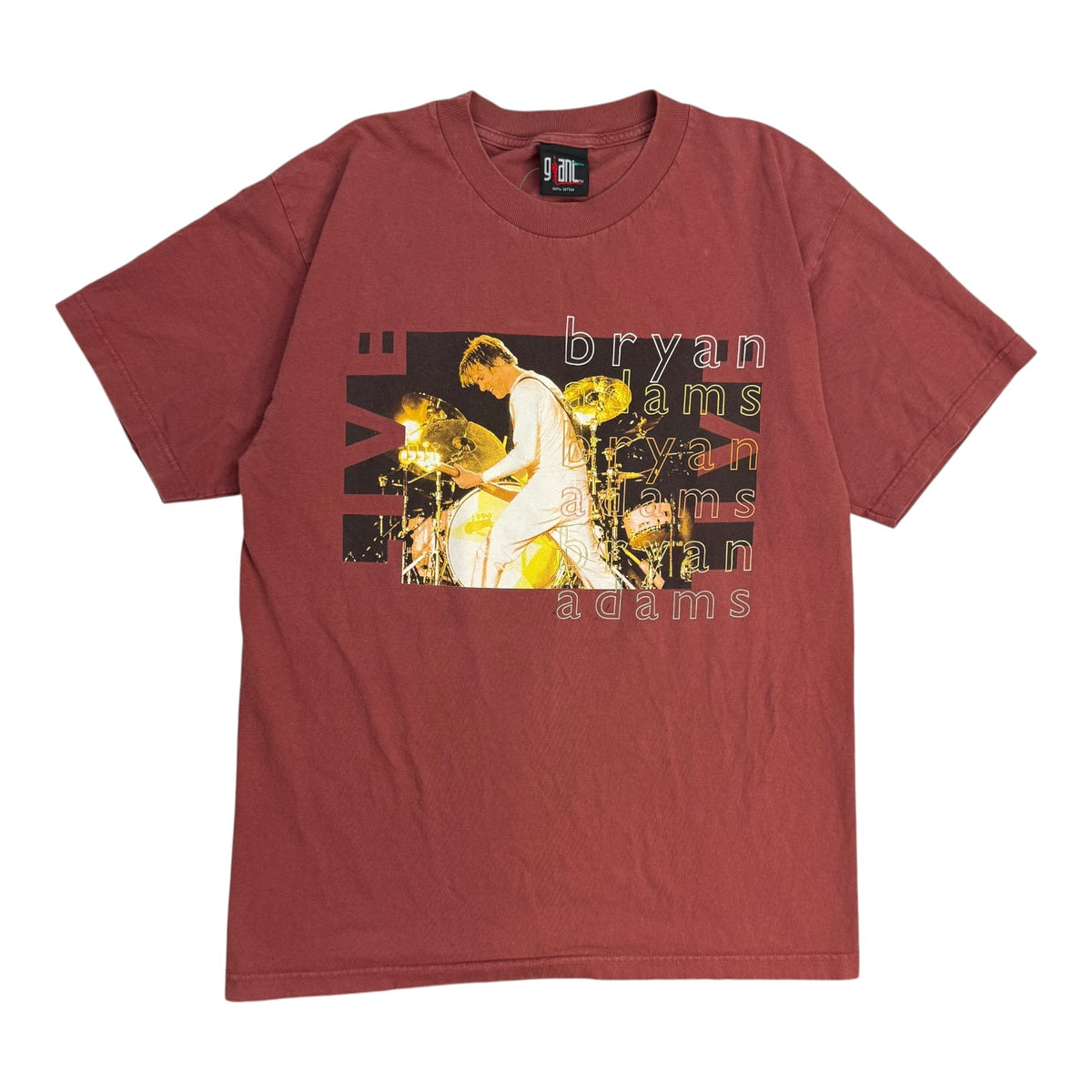 1990s Bryan Adams Tour Tee Red