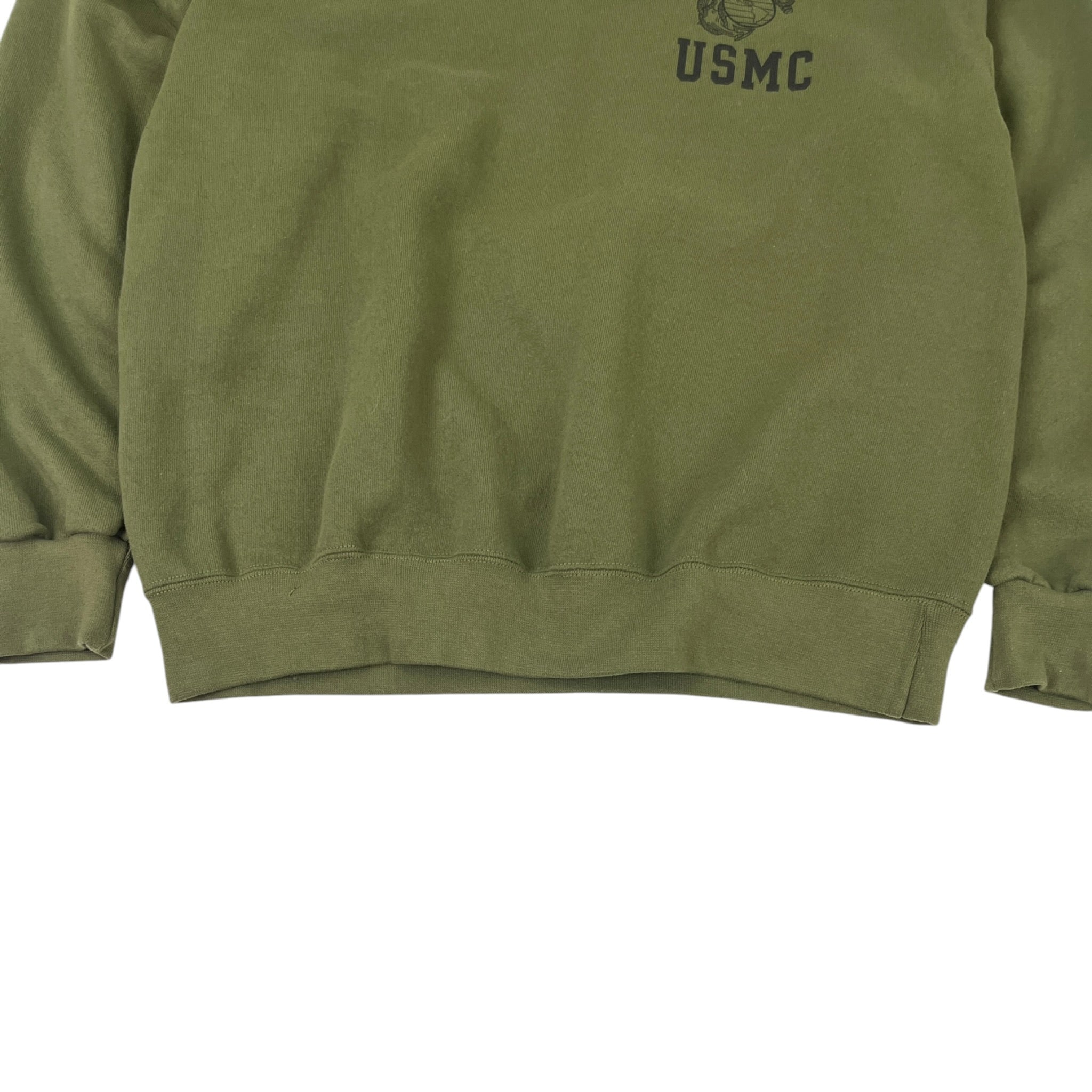Vintage USMC Sweater Olive Green