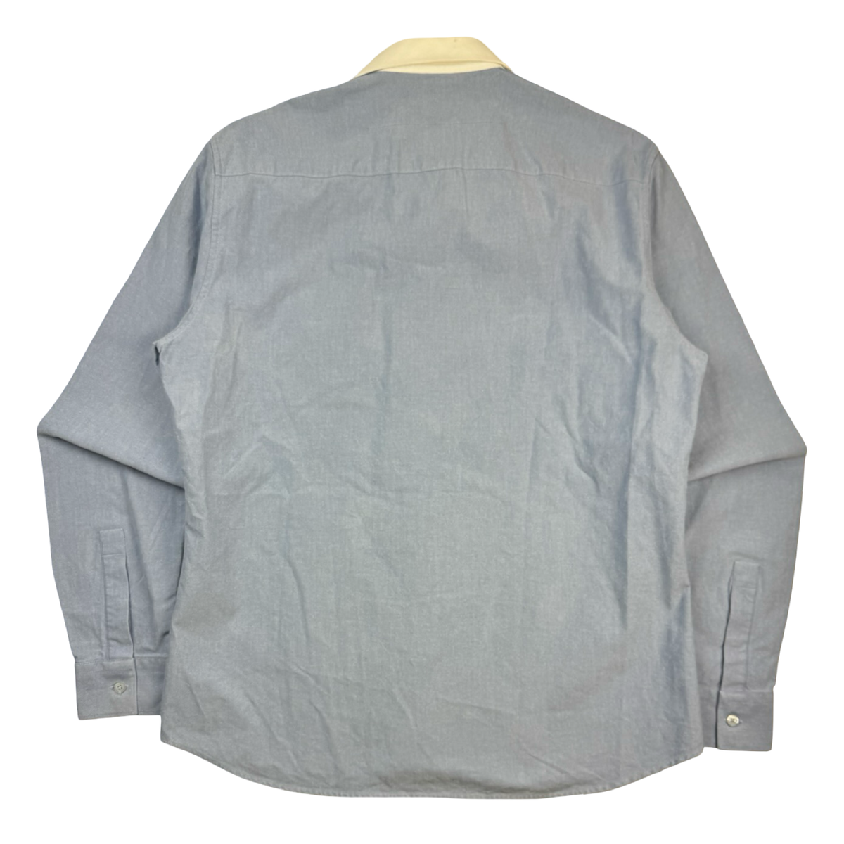 Givenchy Star-Embroidered Light Blue Long-Sleeve Button-Up Shirt