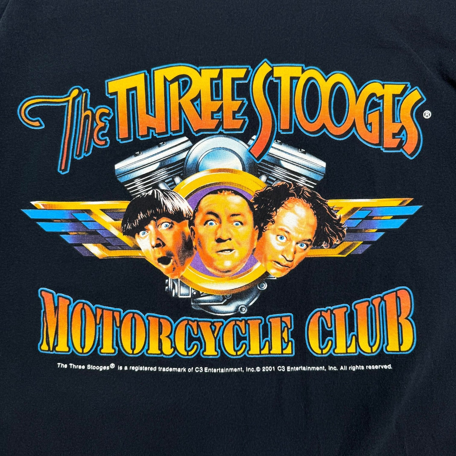 2001 The Three Stooges Tee Black