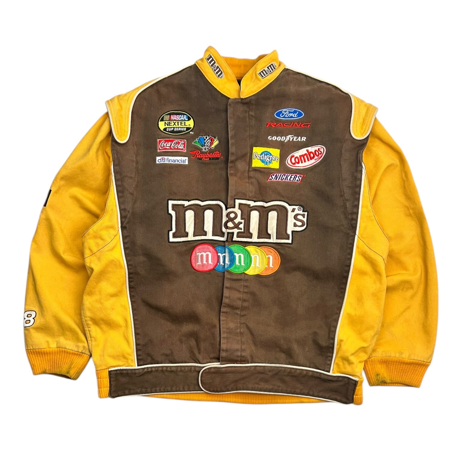 Vintage M&M's UPS Chase NACSAR Racing Jacket