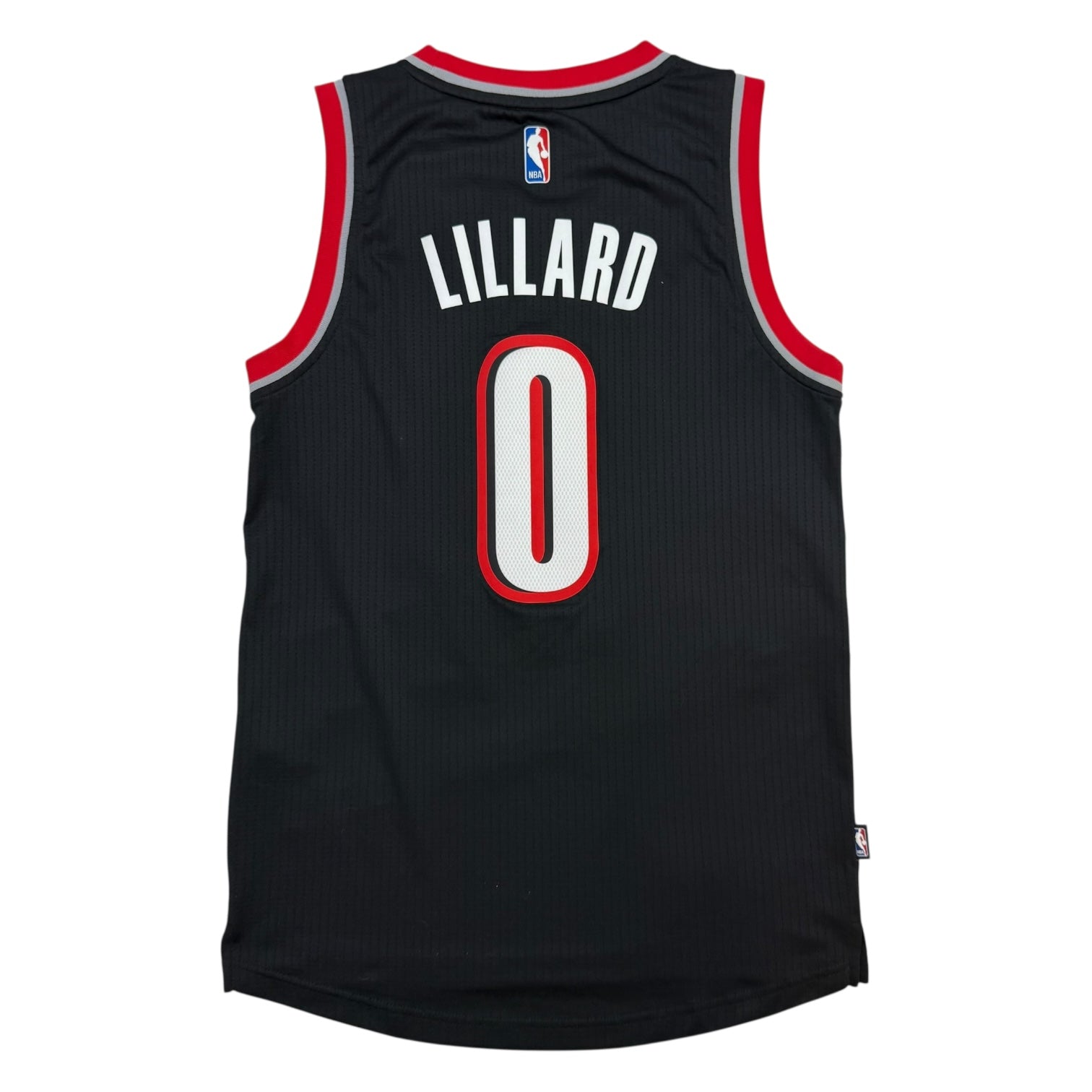 Adidas Swingman Portland Trailblazers Damian Lillard Home Jersey Black