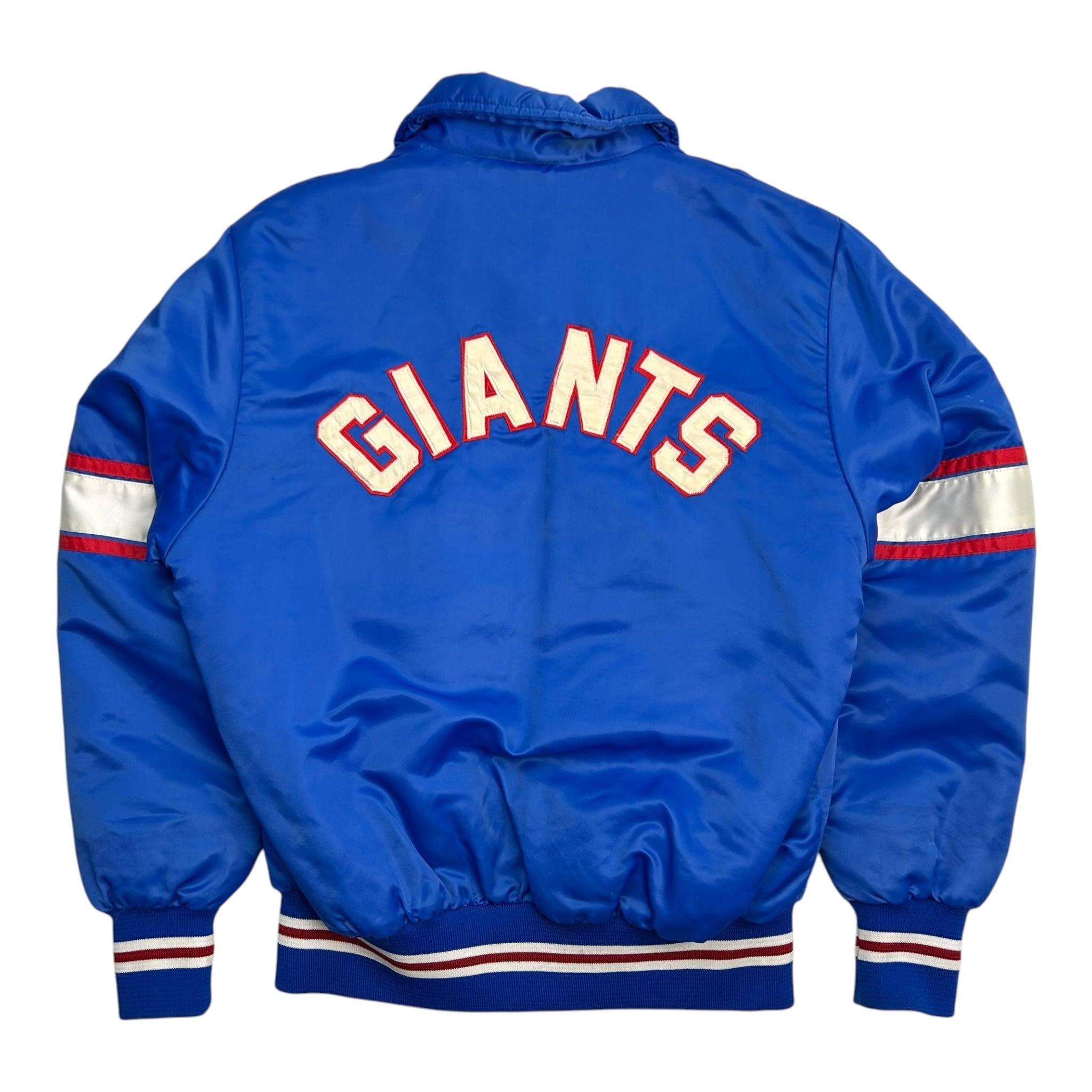 Vintage NFL New York Giants Satin Jacket Blue