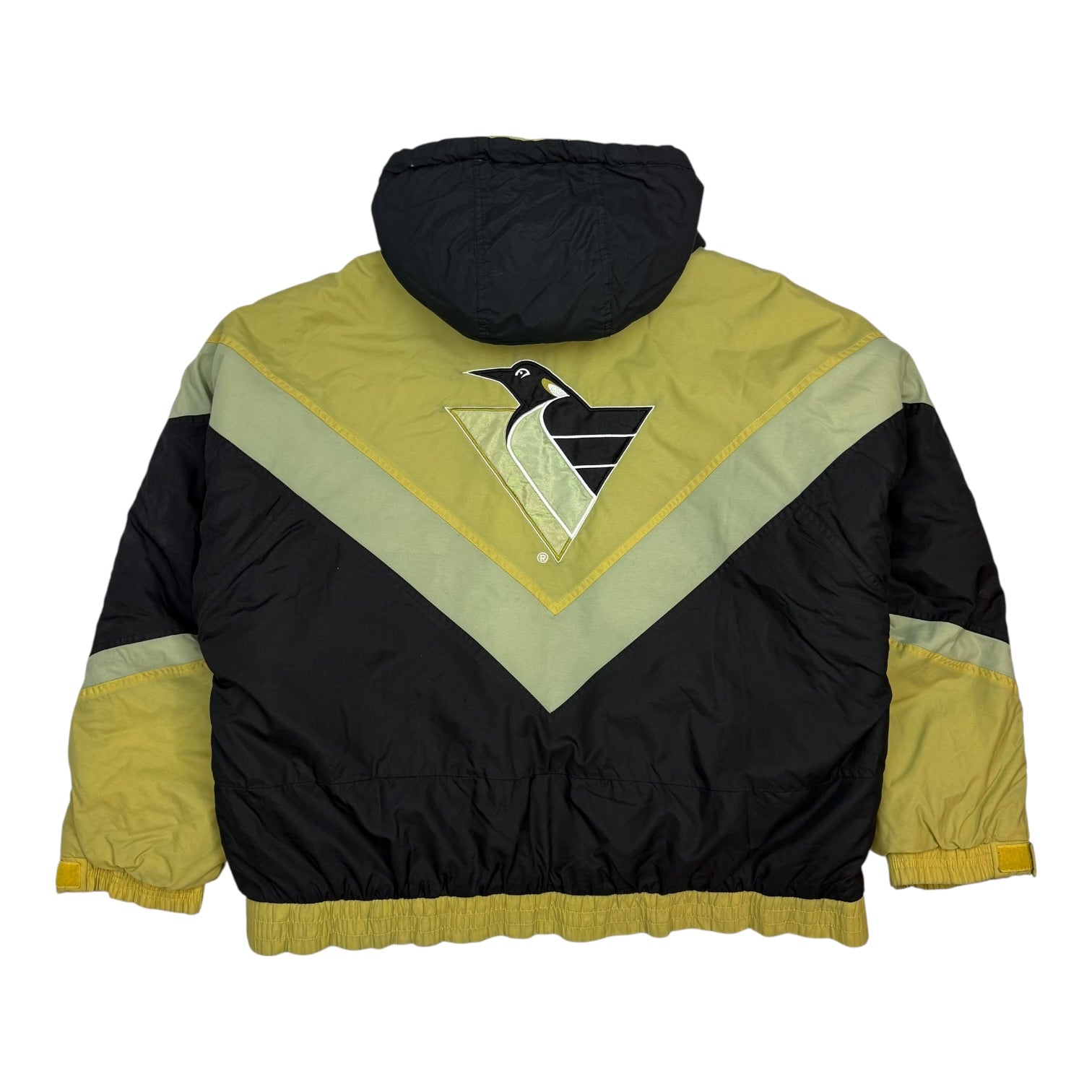 Vintage Pittsburgh Penguins Jacket Yellow/Black