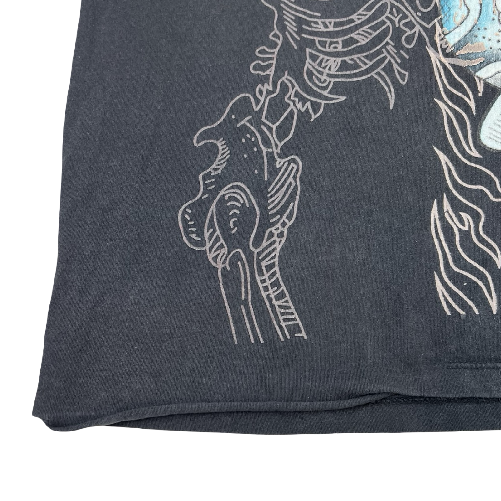Y2K vintage Ed Hardy Erase All Eagle & Dagger T-Shirt
