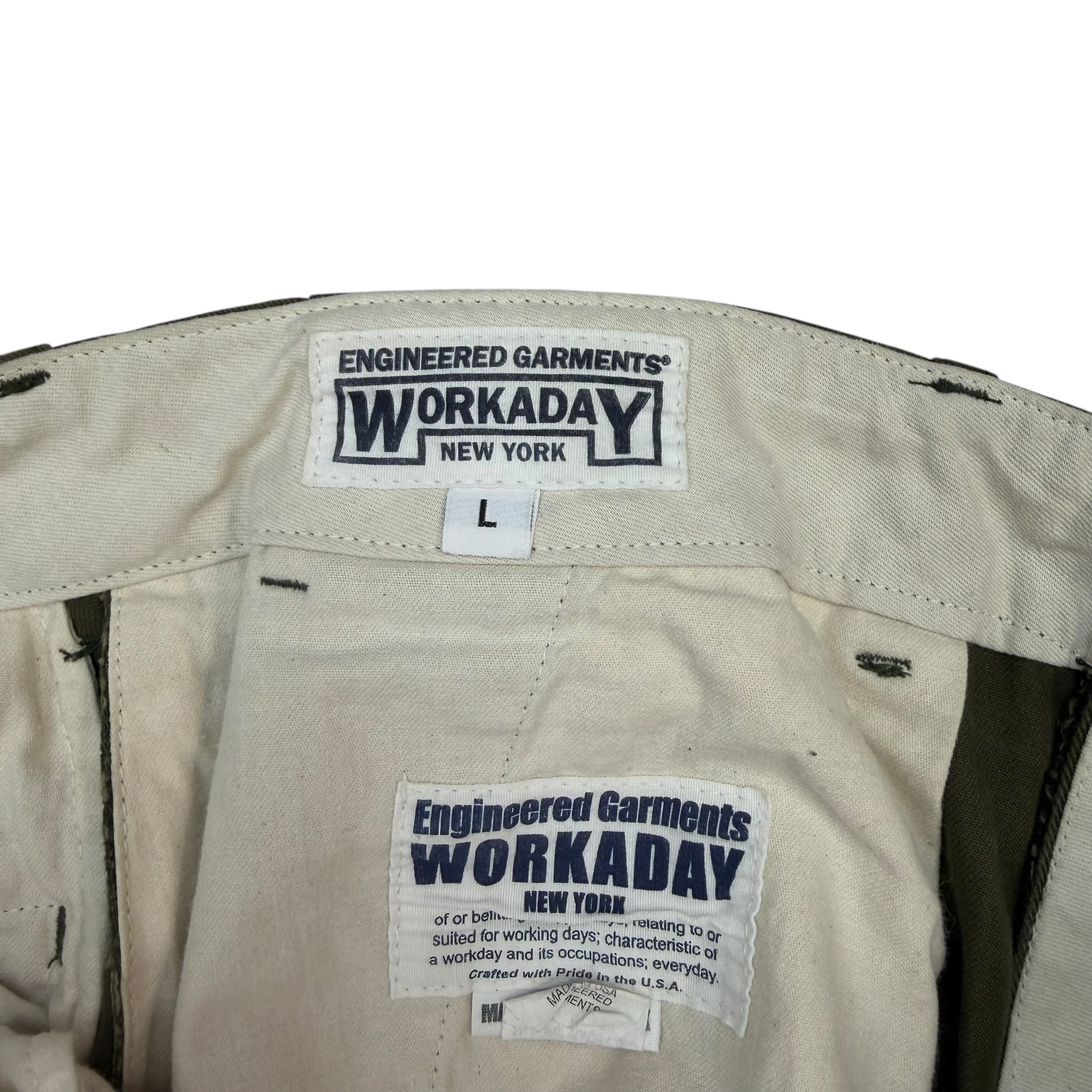 Engineered Garments Workaday Chino Pant Green