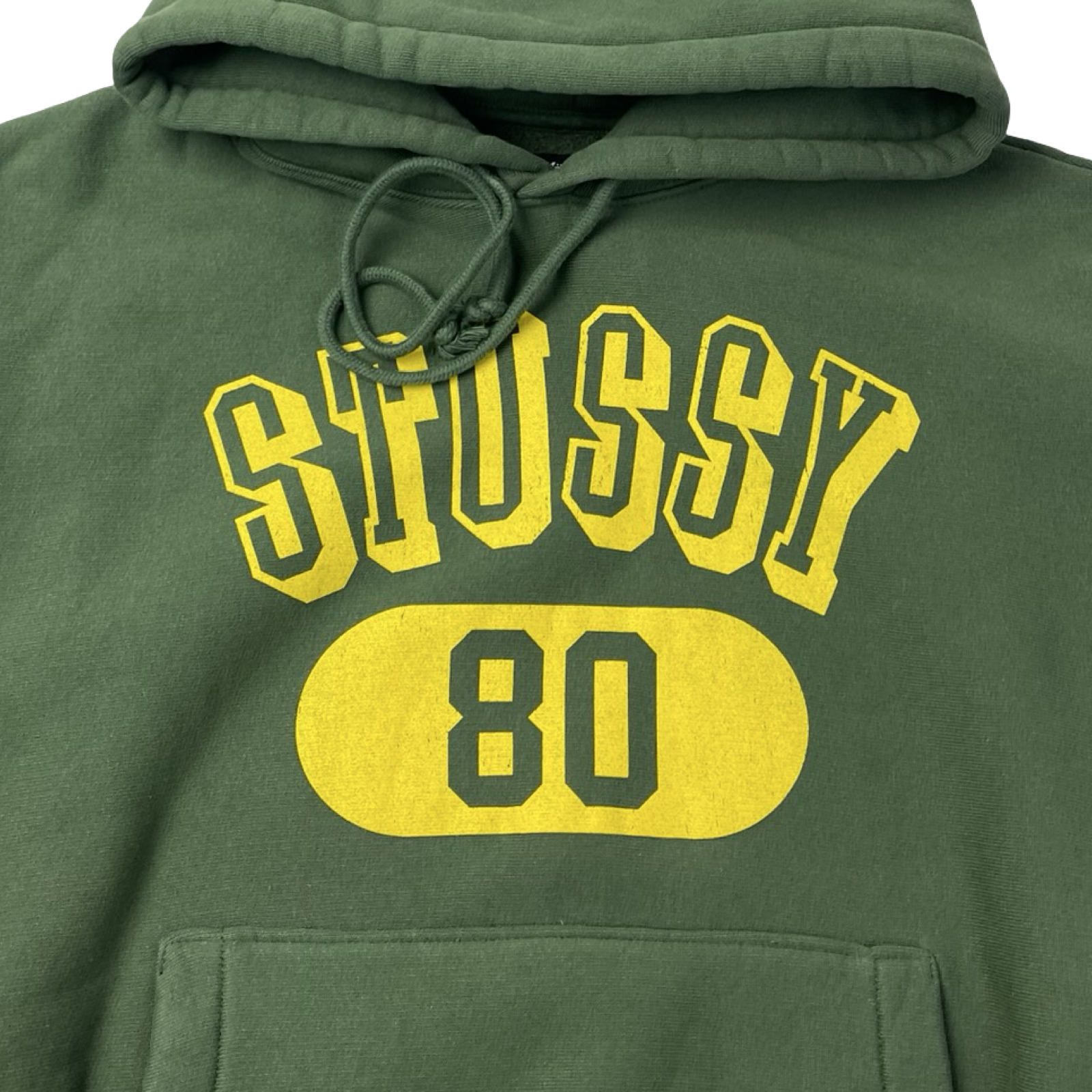 Stussy 80 Relaxed Hoodie Pine