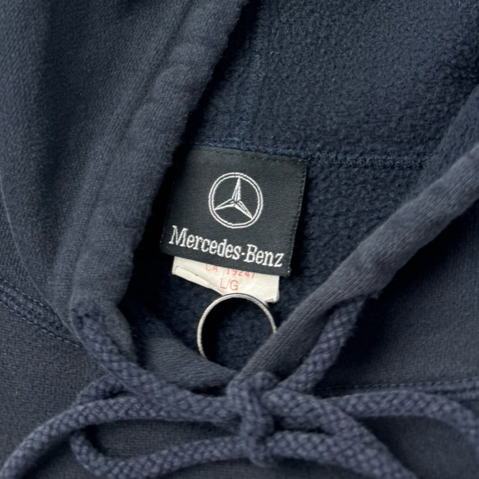 Vintage Mercedes Benz Pocket Logo Hoodie