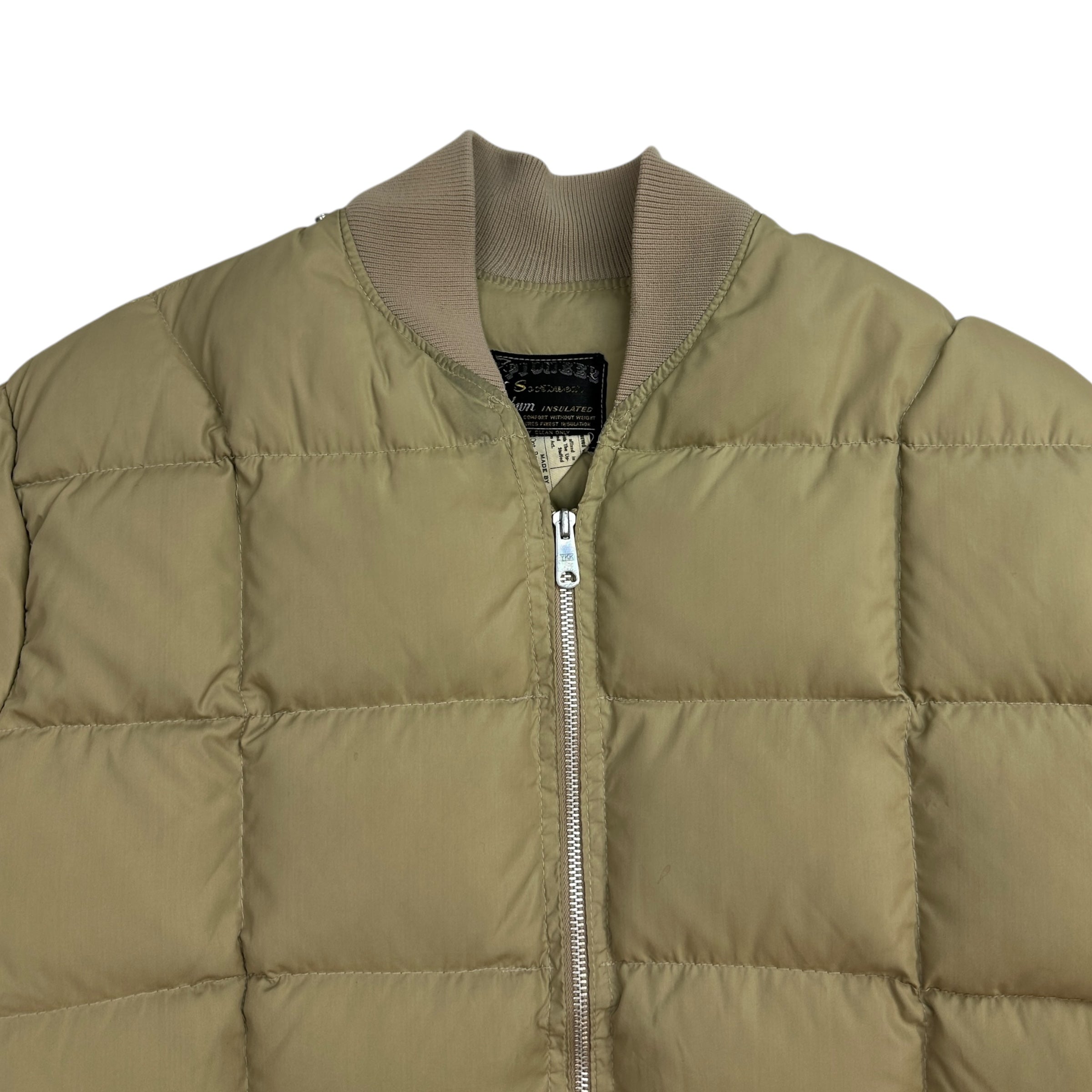 Vintage Pioneer Down Jacket Khaki