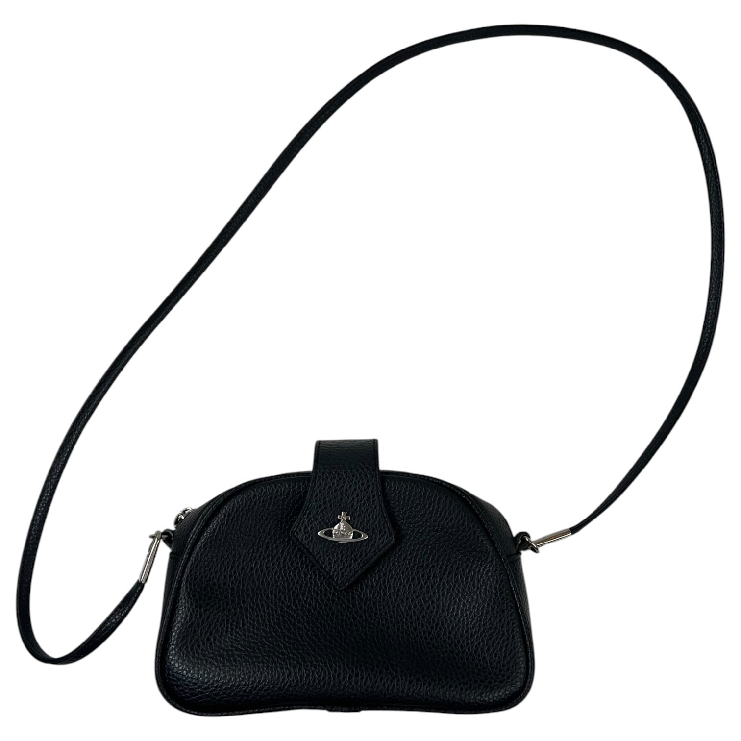 Vivienne Westwood Leather Handbag Black