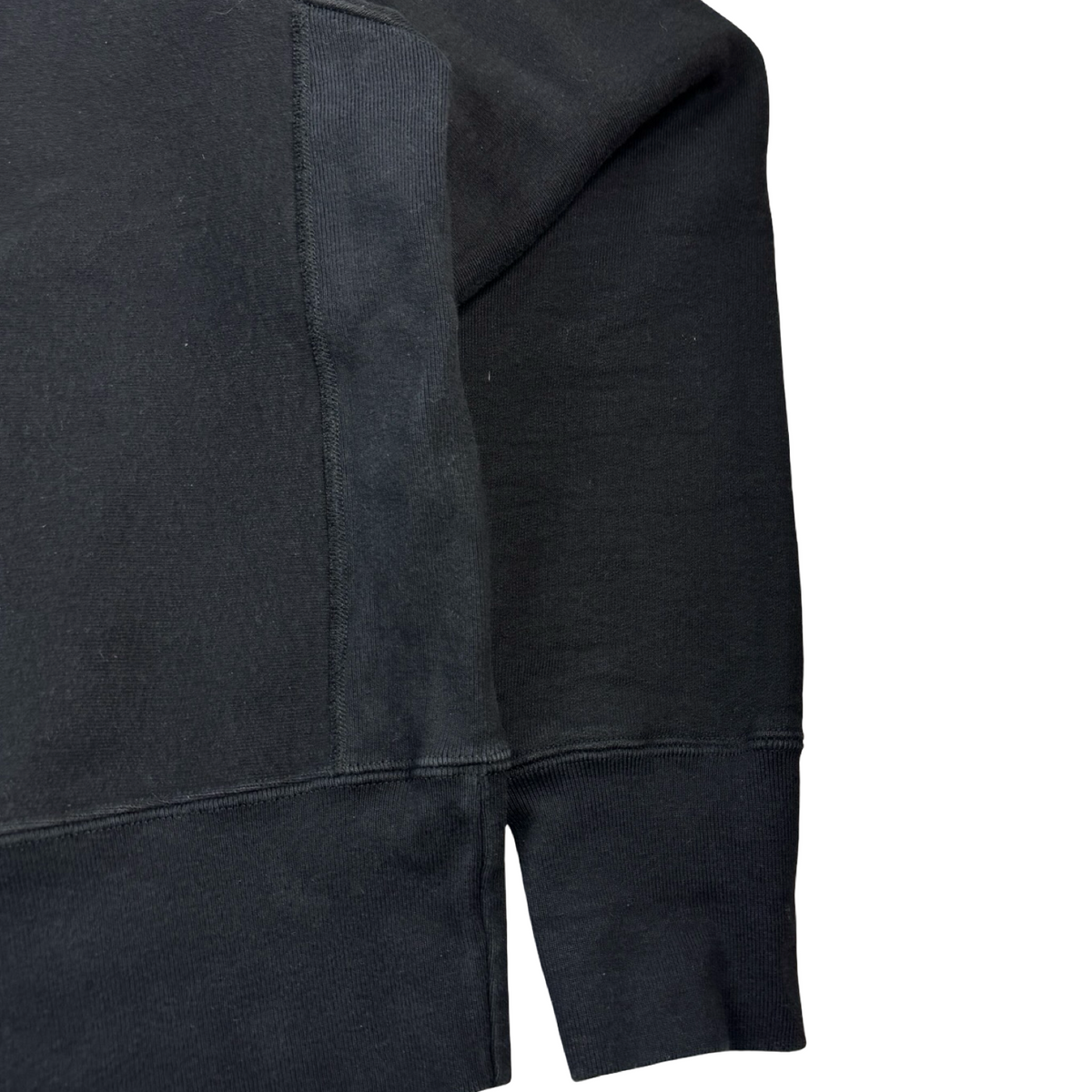 Camber Cross-Knit Crewneck Sweatshirt Black