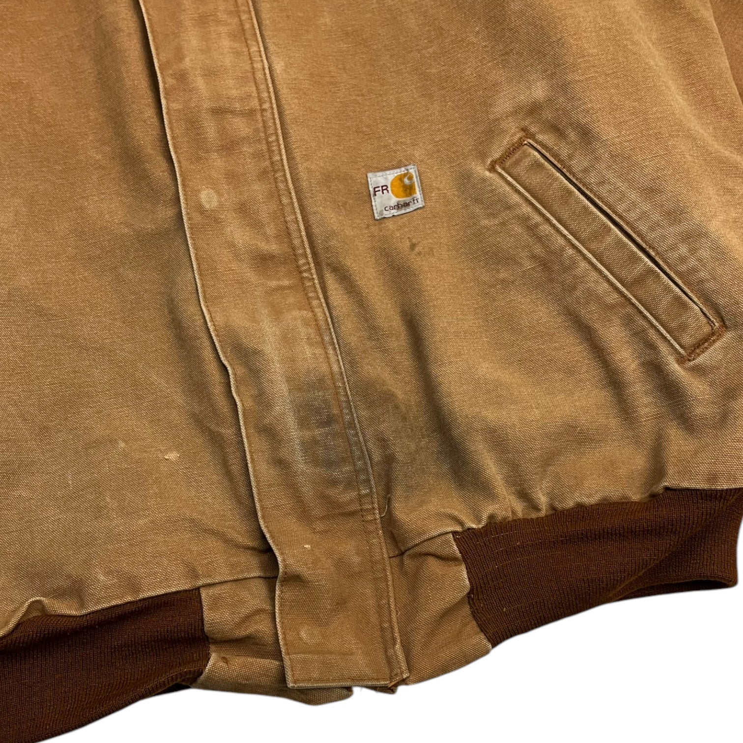 Carhartt AltaLink Comapny Work Jacket Tan