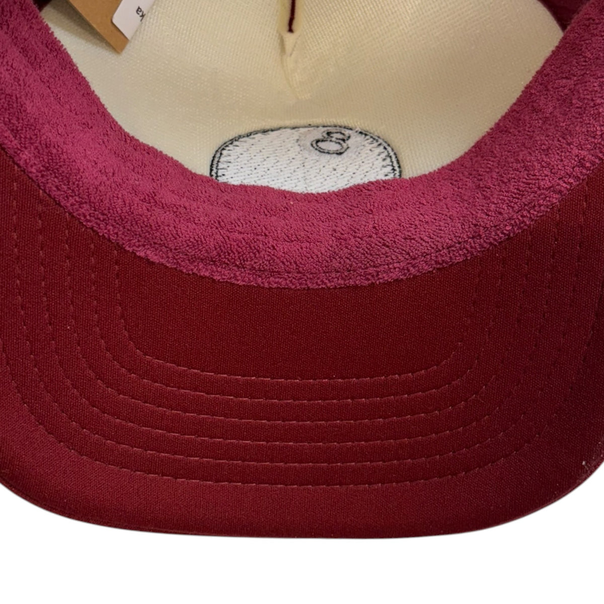 Stussy 8ball Trucker Snapback Red