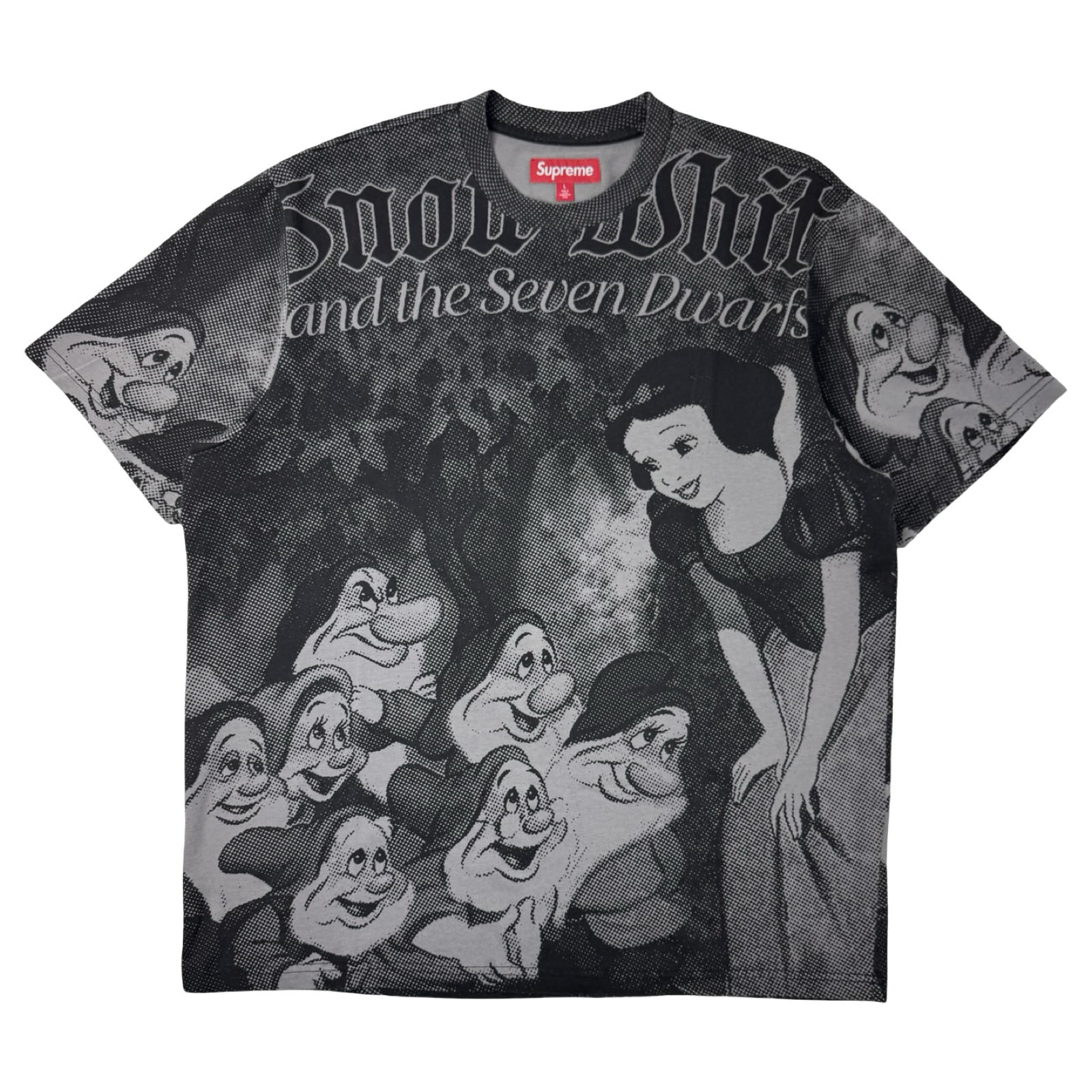 Supreme Snow White SS Top T-Shirt Grey