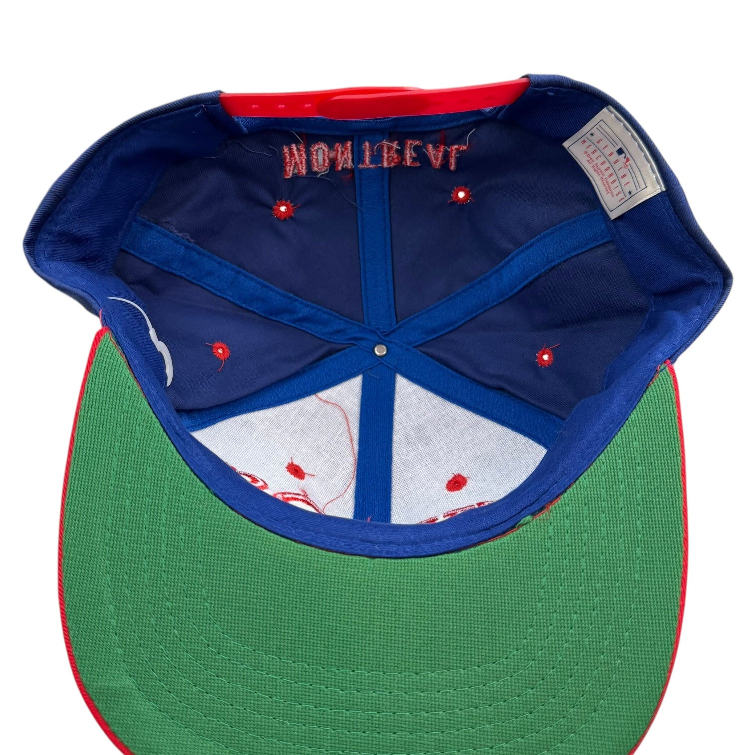 Vintage Montreal Expos SnapBack Hat Red/Blue