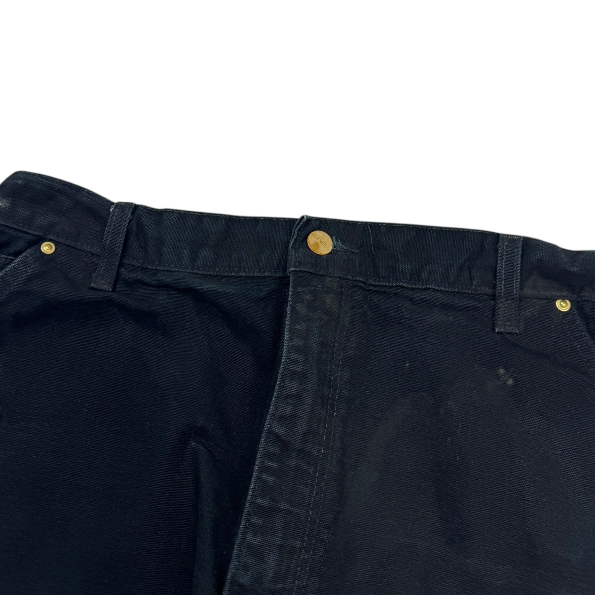 Carhartt Double Knee Work Pants Black Painters