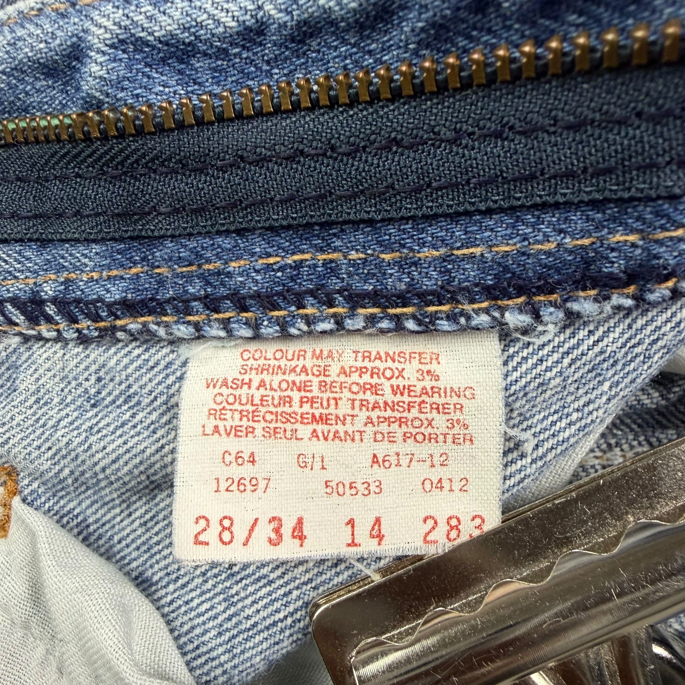 Vintage Levi’s 533 Light Wash Jeans Blue