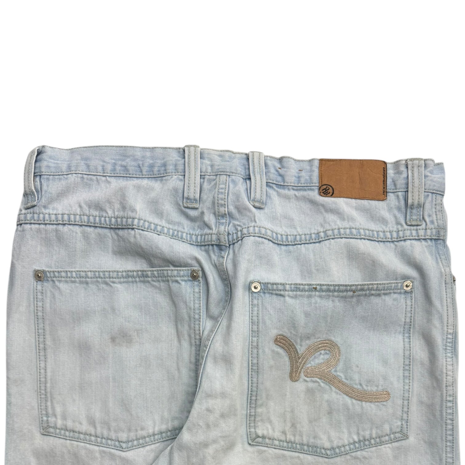 Vintage Y2K Rocawear Light Wash Baggy Jeans