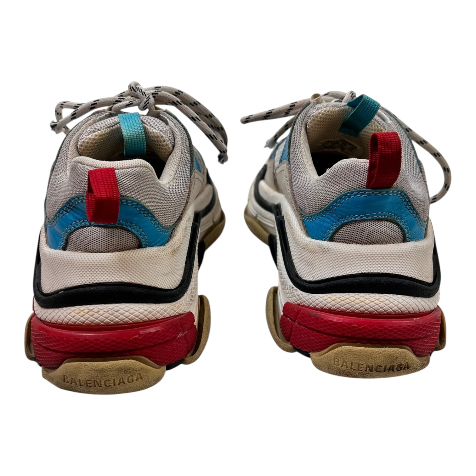 Balenciaga Triple S White Blue (W) (Used)