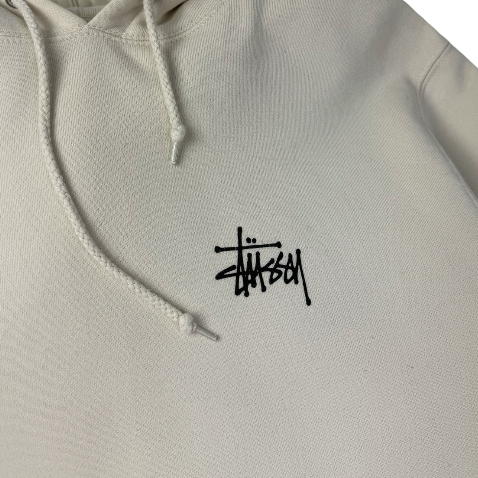 Stussy Basic Hoodie Pigment Dyed Natural