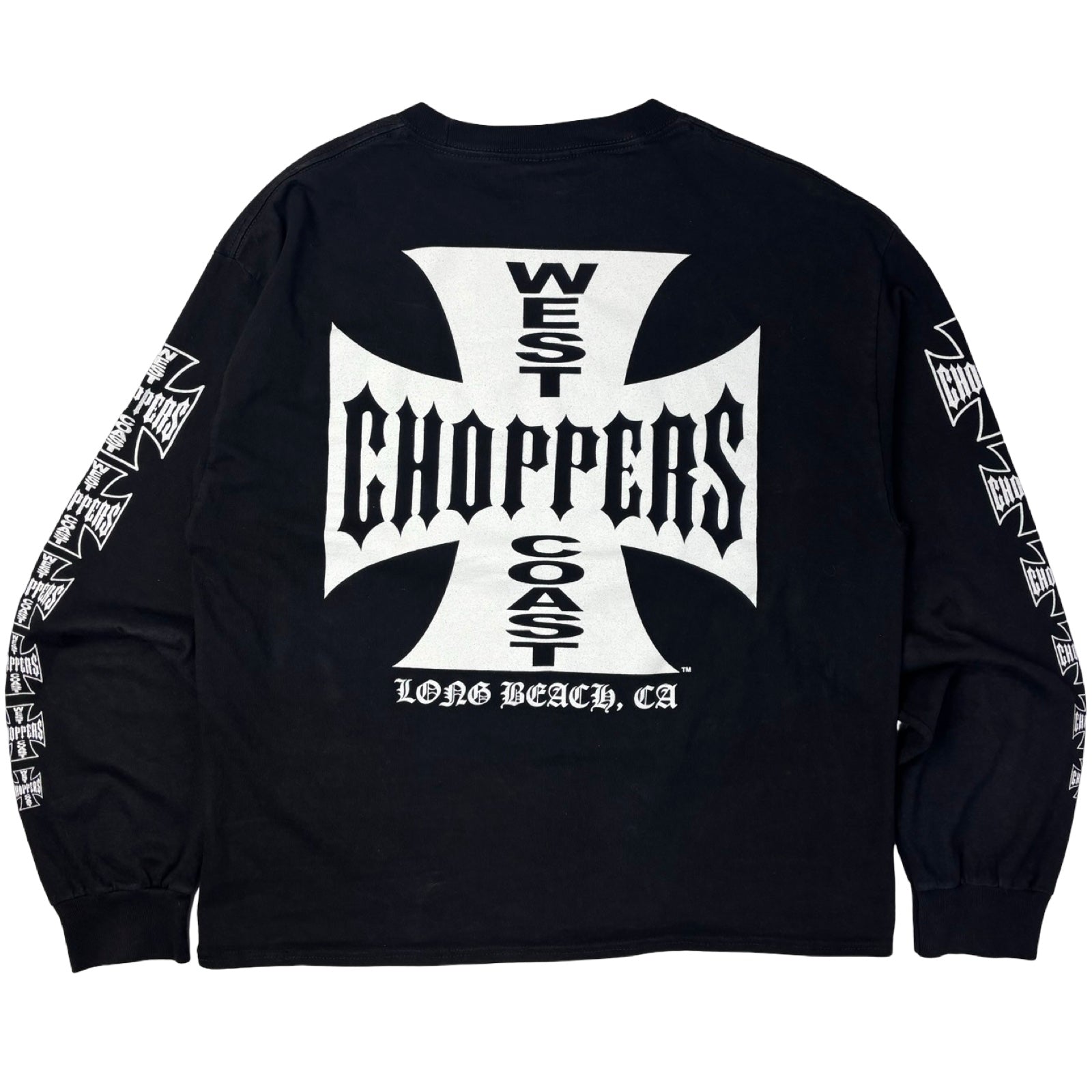 Vintage West Coast Choppers L/S Shirt Black