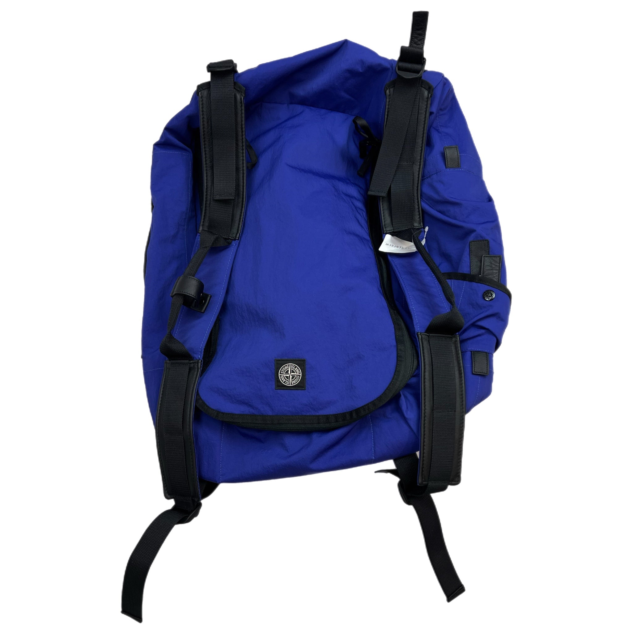 Stone Island Nylon Twill Weekend Bag  Bright Blue