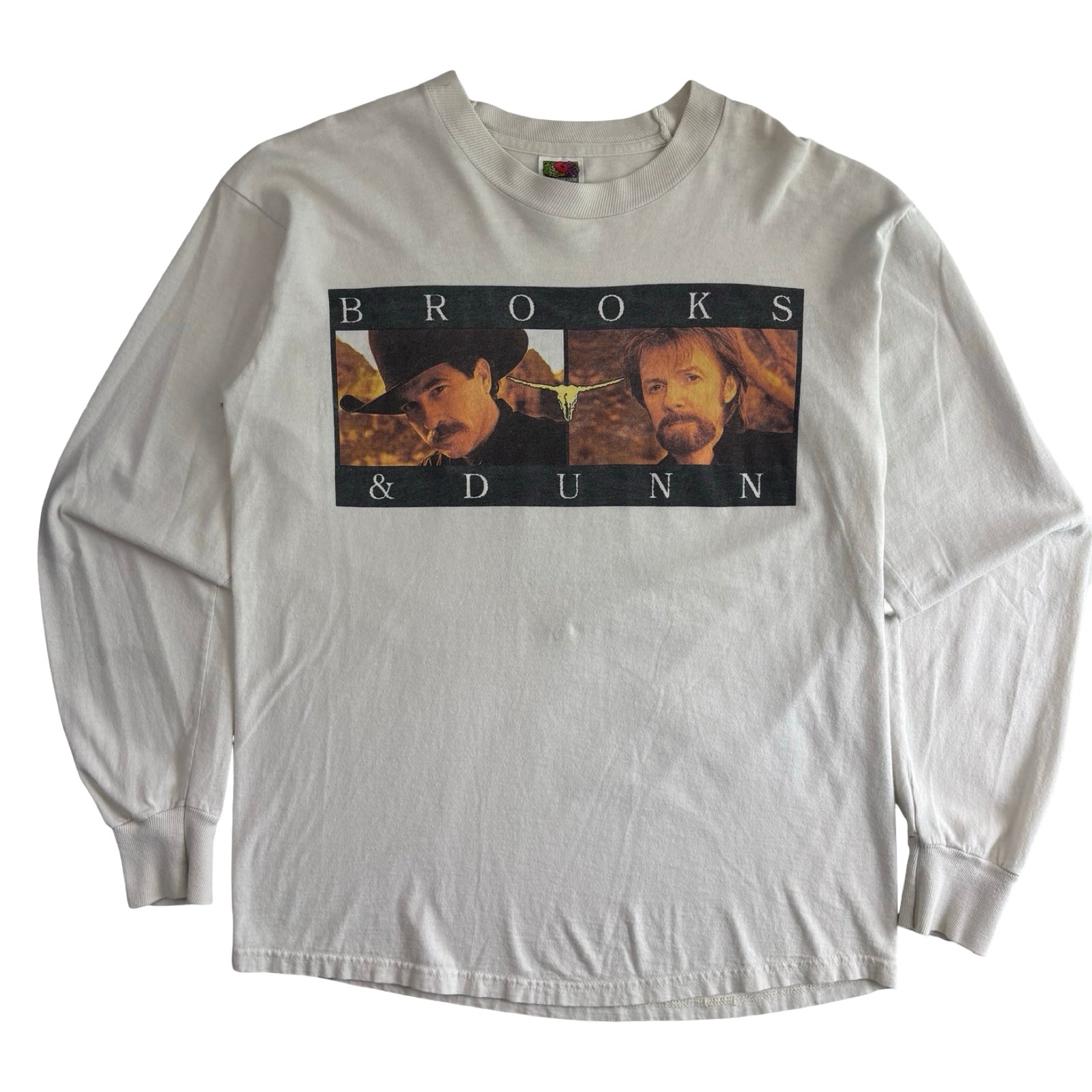 1990s Brooks & Dunn Tour L/S White