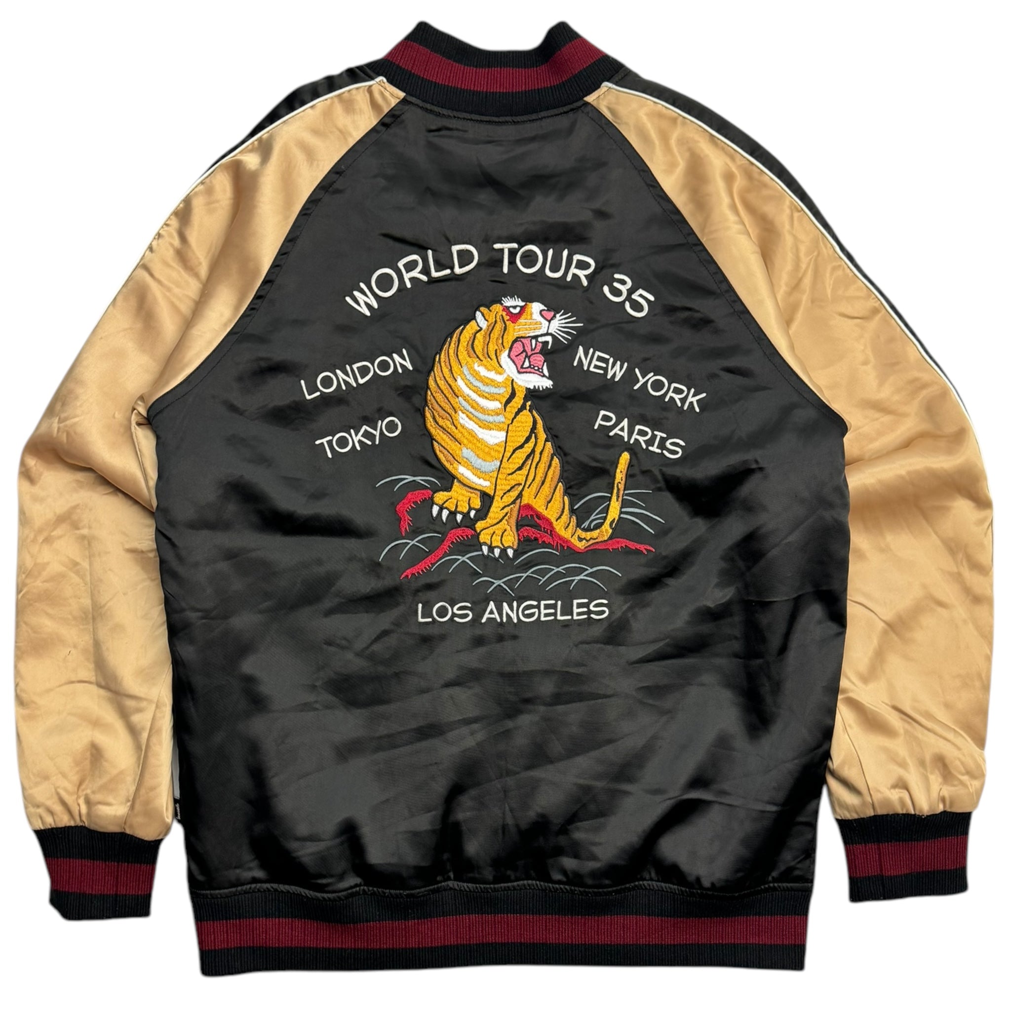 Stüssy Satin World Tour Souvenir Jacket