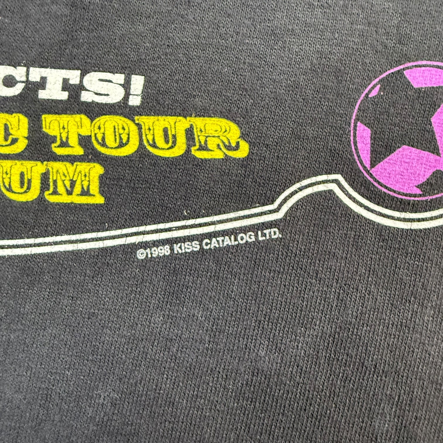 1998 Kiss Psycho Circus Tee Black