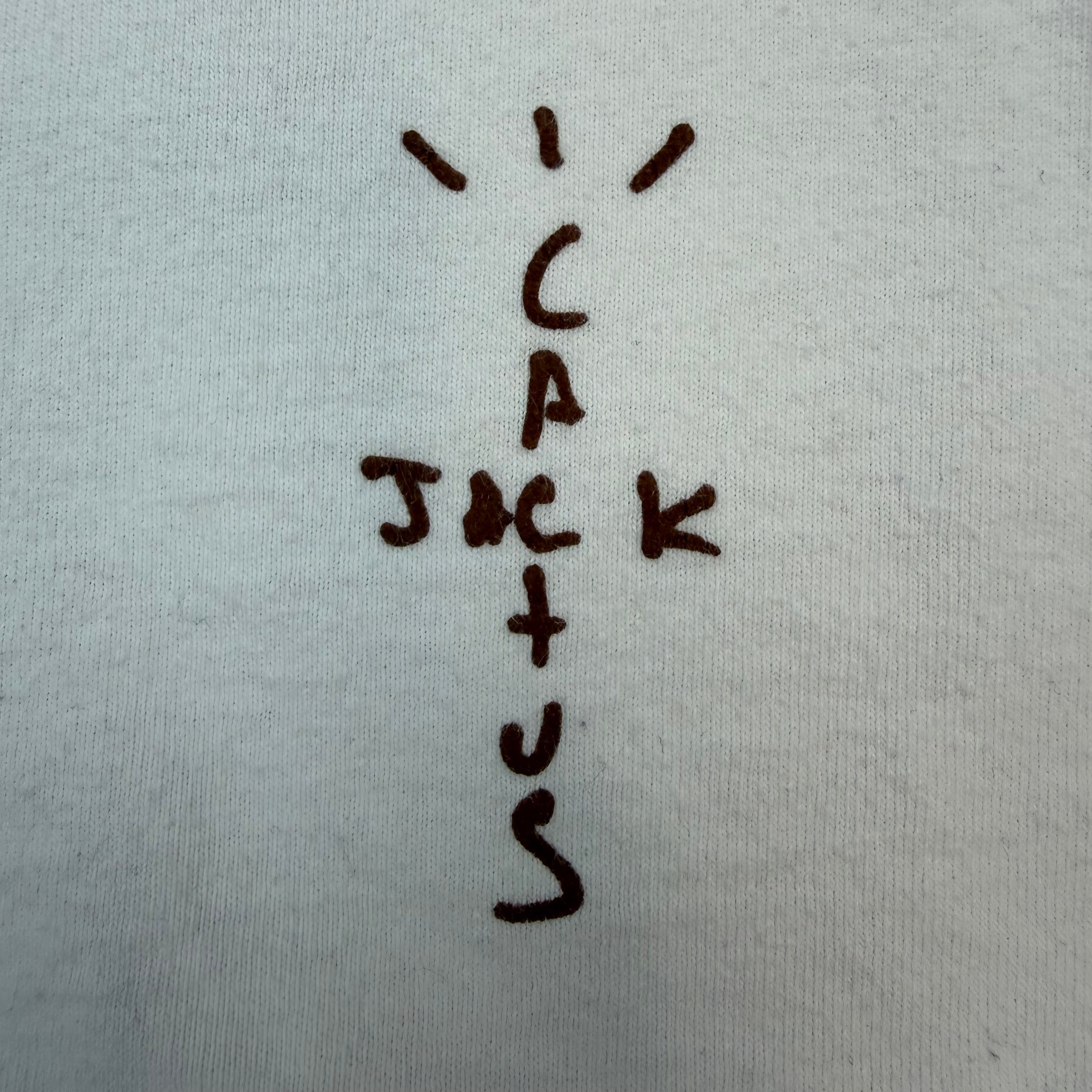 Travis Scott Cactus Jack Franchise Gates Tee White