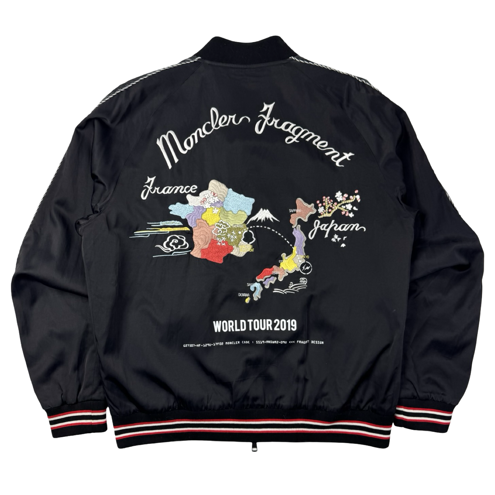 Moncler Genius x Hiroshi Fujiwara Fragment Fragment Sukajan Jacket